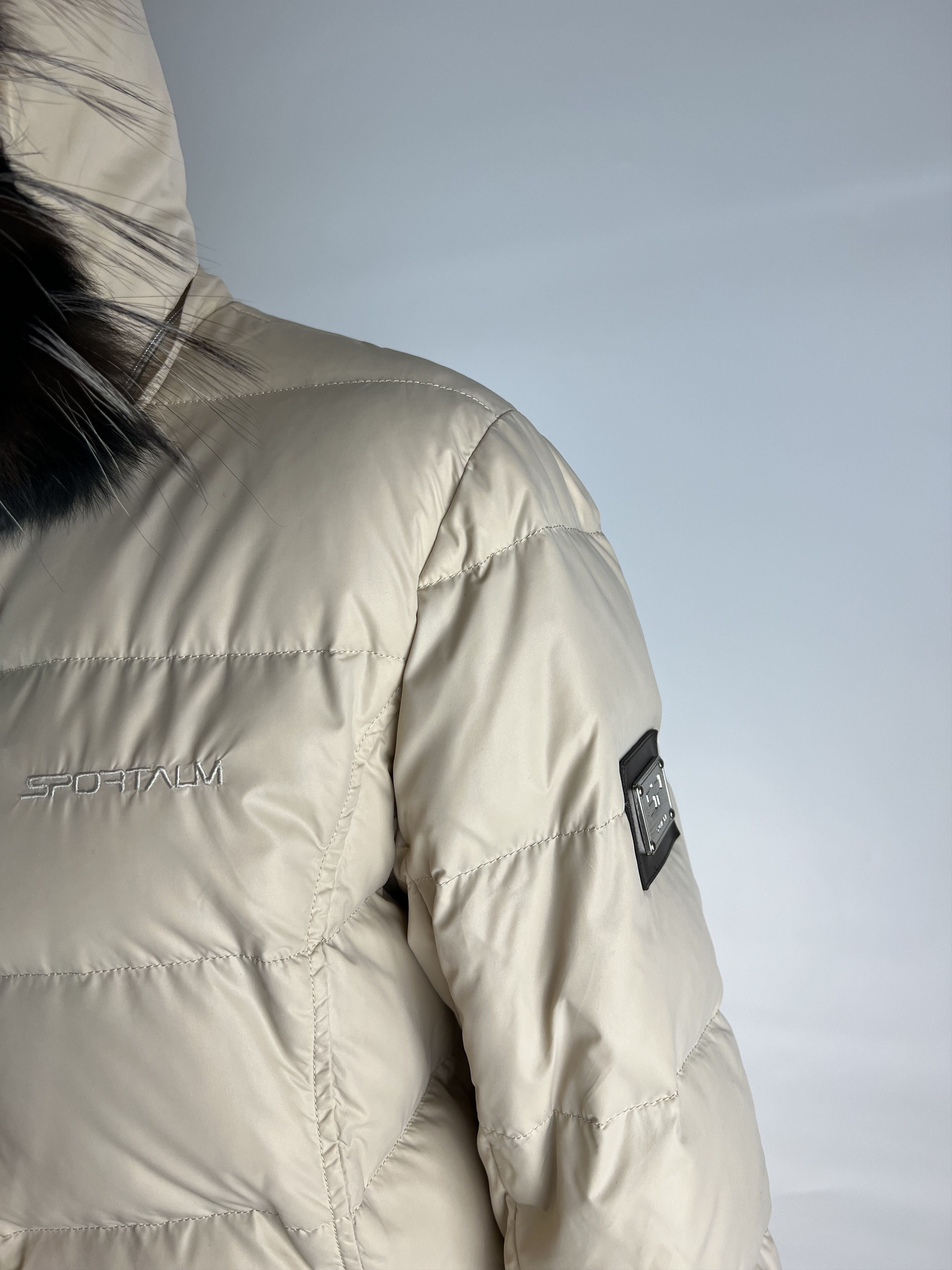 Sportalm Kitzbuhel Sportalm Vintage Puffer Down Jacket Size 38 Trim Fur Size M / US 6-8 / IT 42-44 - 4 Thumbnail