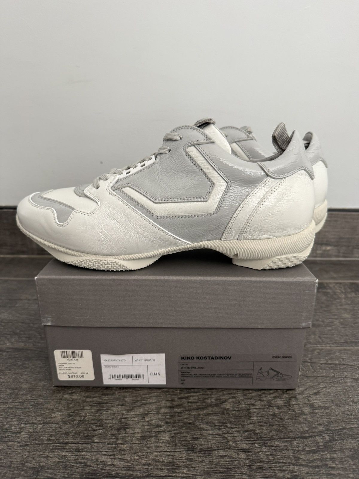 Kiko Kostadinov [NEW] Kiko Kostadinov SS25 Ostro Shoe White Brilliant Size US 12 / EU 45 - 5 Thumbnail