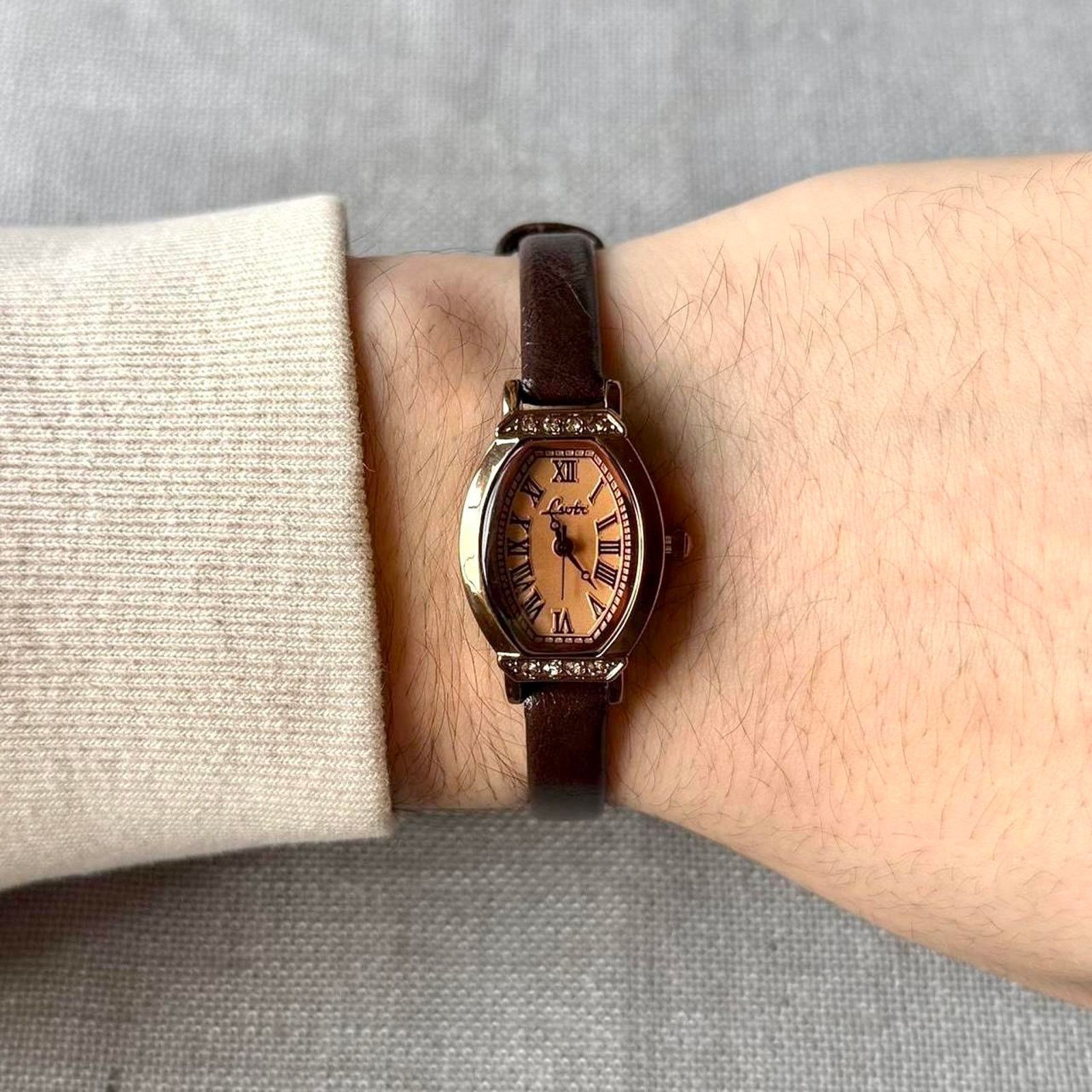 Other Brown leather brass vintage style MENS Size ONE SIZE - 1 Thumbnail