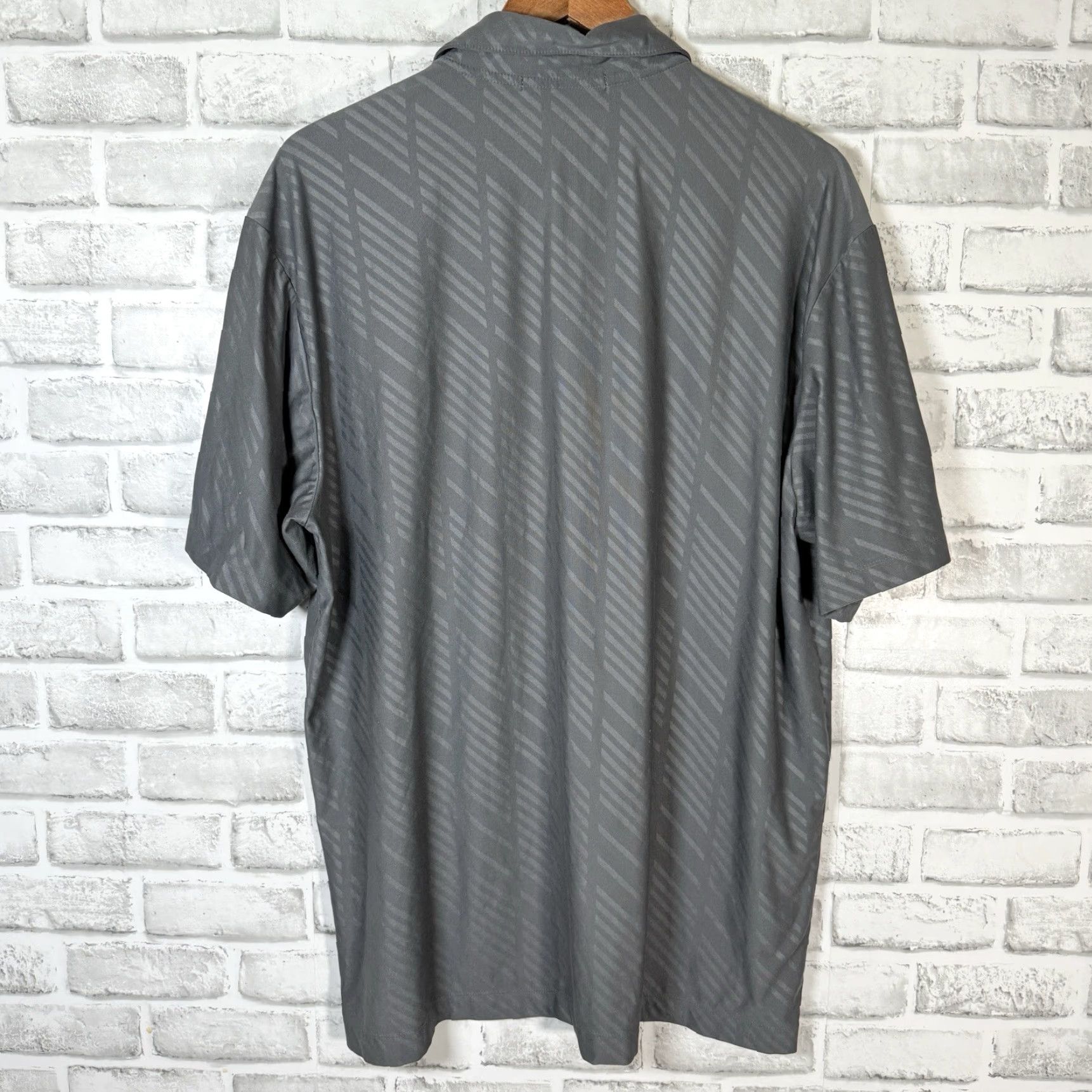 Nike Nike Golf Polo Shirt Mens Size L Athletic Gray Sportex Golf Apparel Size US L / EU 52-54 / 3 - 5 Thumbnail