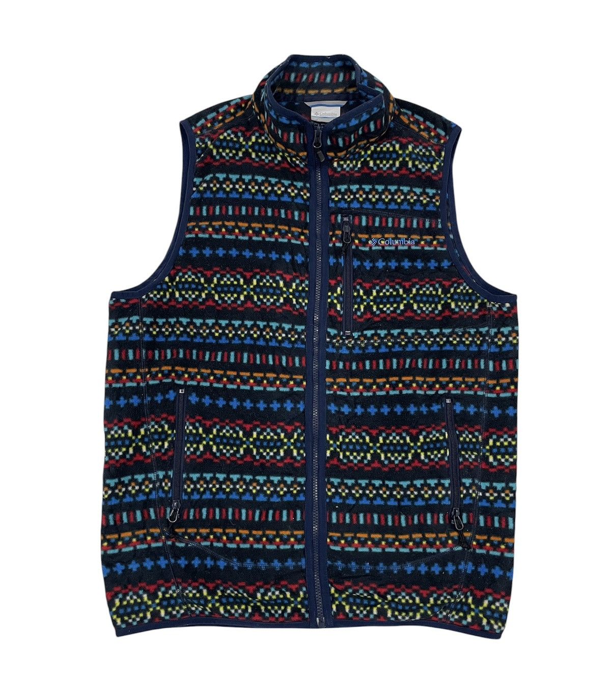 Columbia Cozy Native Art Columbia Fleece Vest Size US XL / EU 56 / 4 - 1 Thumbnail
