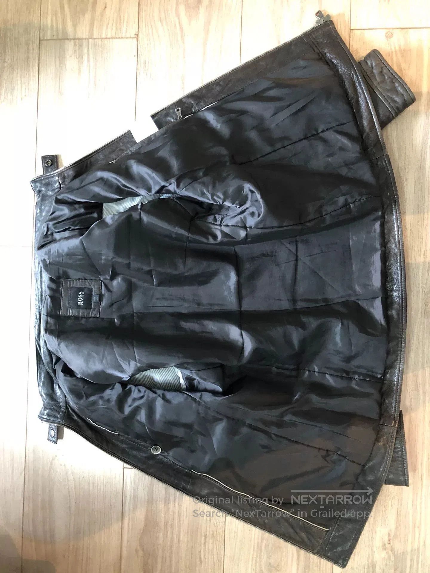 Hugo Boss HUGO BOSS Lambskin Leather Jacket. Size US S / EU 44-46 / 1 - 3 Thumbnail