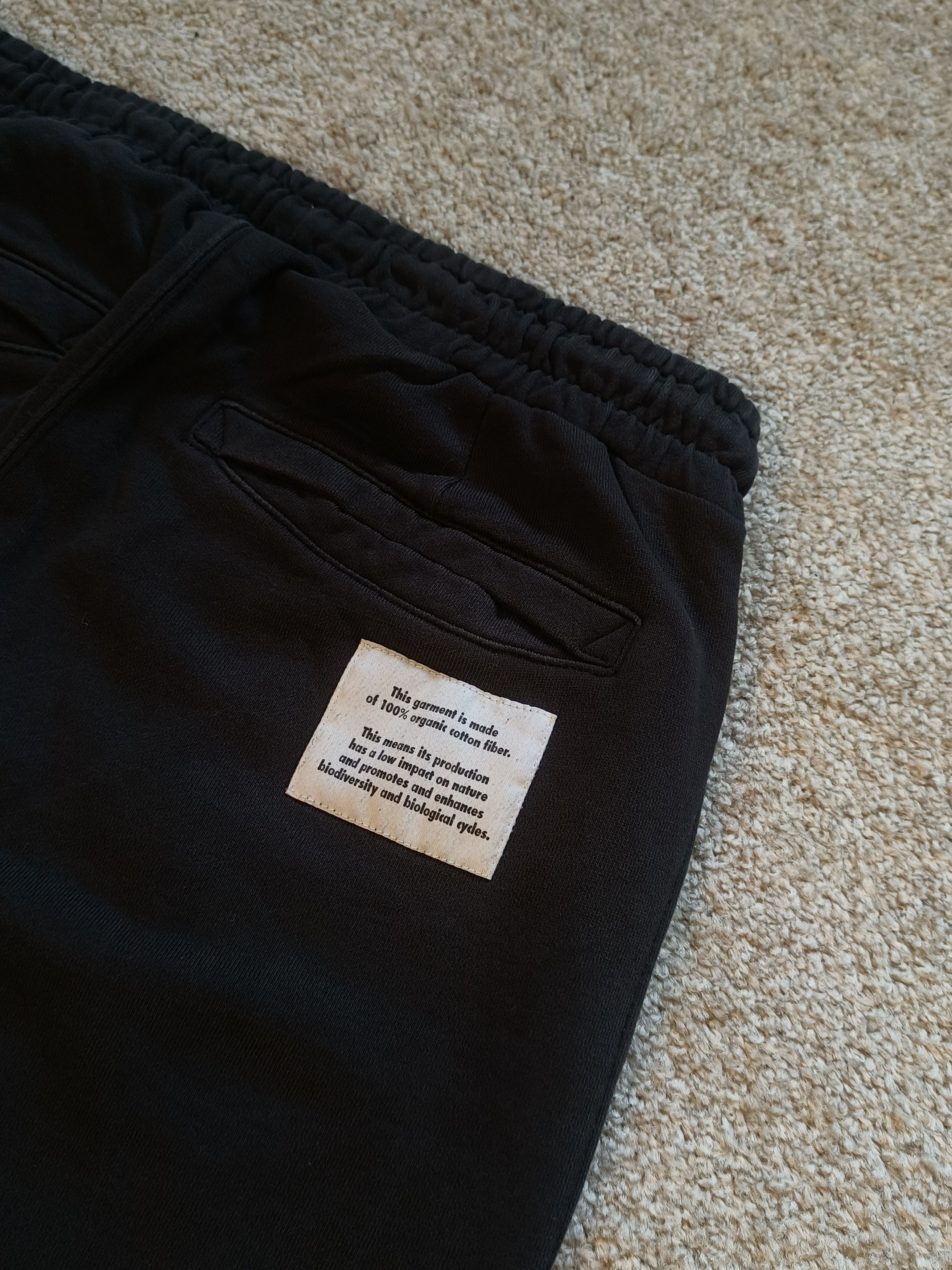 Heron Preston Heron Preston Tapered Printed Drawstring Track Pants Black Size 27" / US 4 / IT 40 - 5 Thumbnail