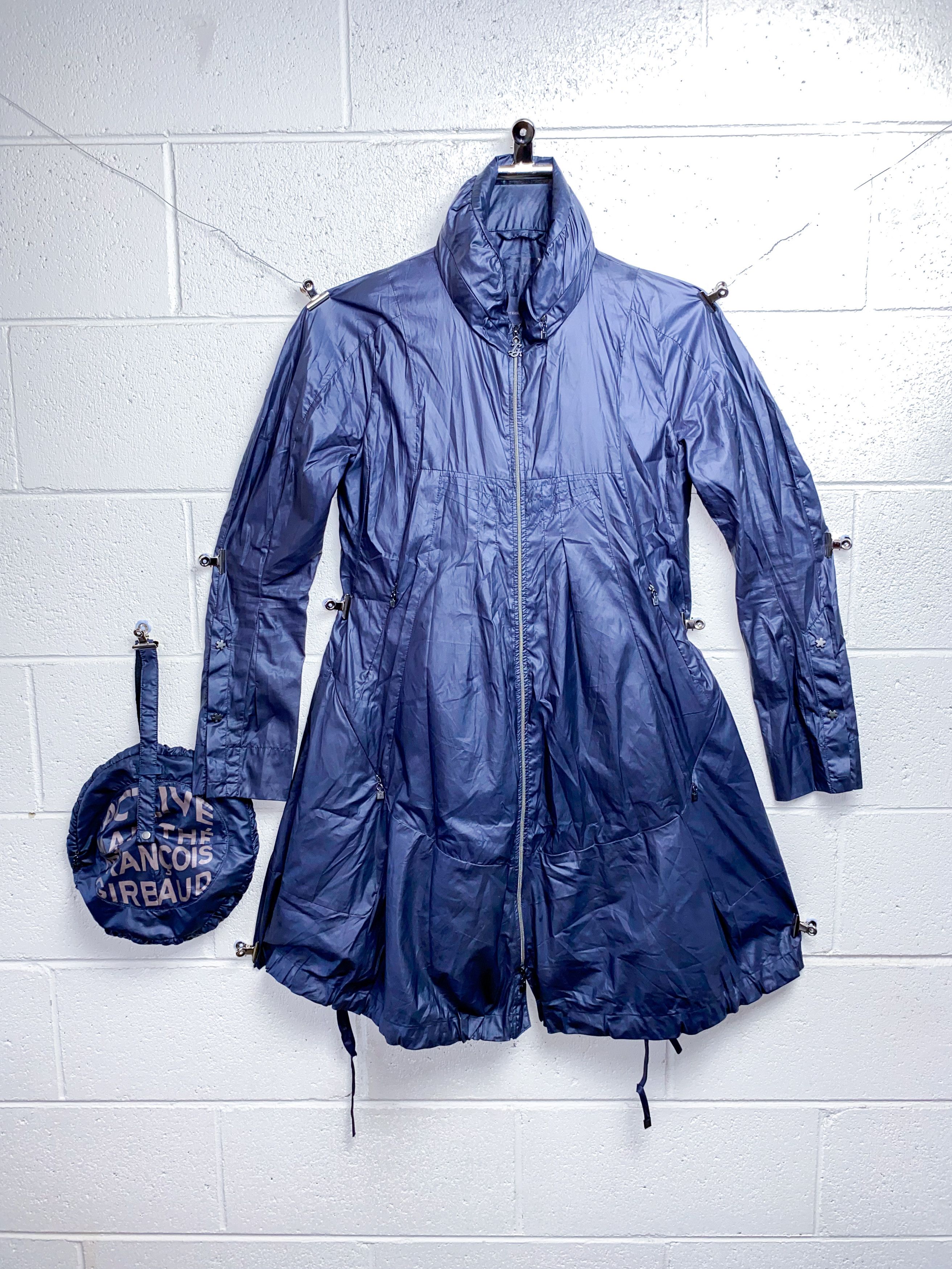 Marithe + Francois Girbaud Archival Rain Jacket (2000s) Size S / US 4 / IT 40 - 1 Thumbnail