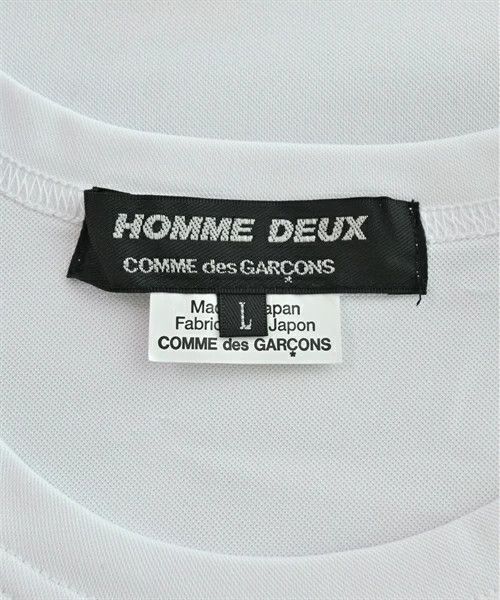 Comme des Garcons Homme Deux T-Shirts graphic print polyester crewneck short sleeve White Size US L / EU 52-54 / 3 - 5 Thumbnail