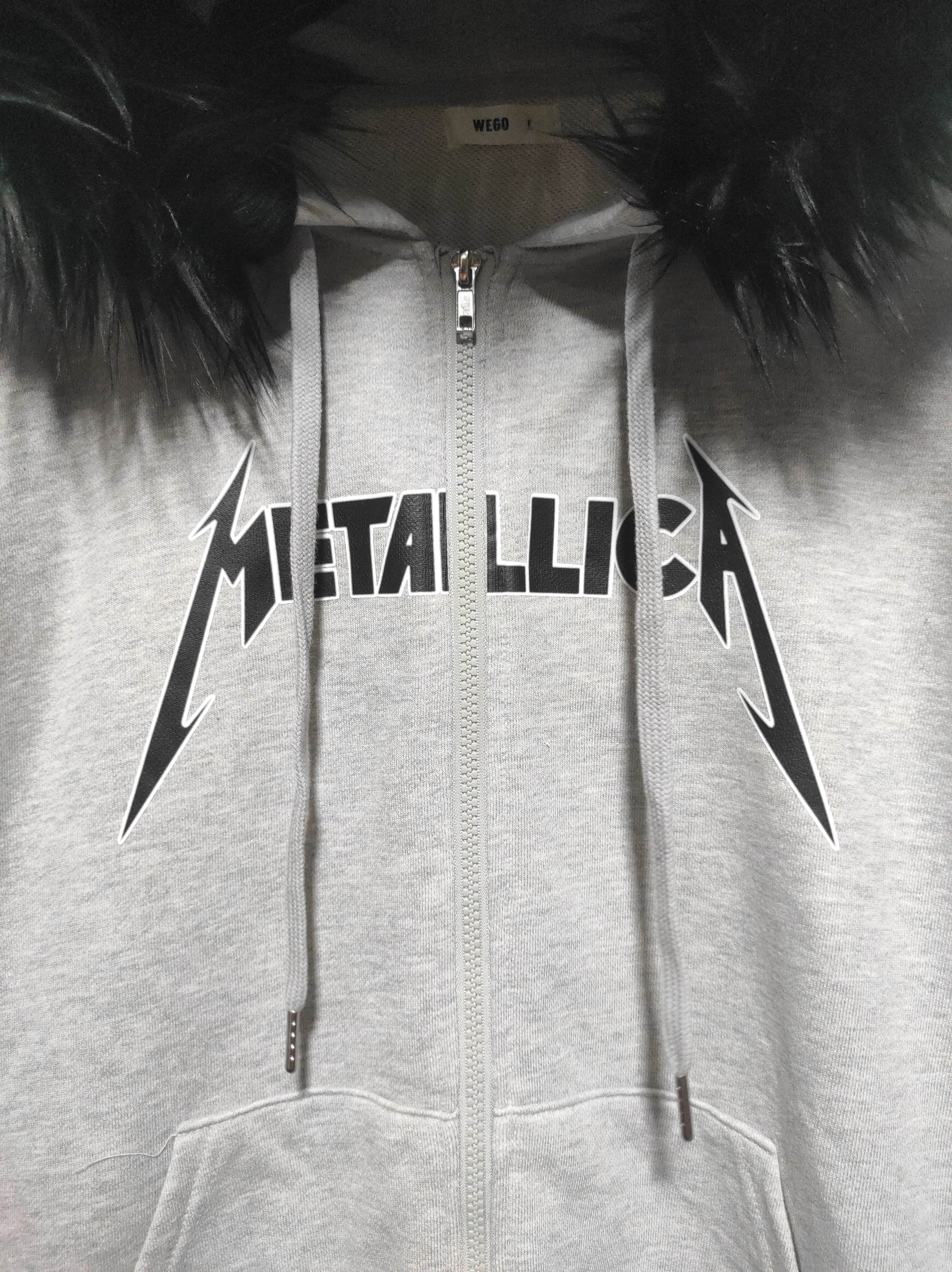 Hysteric Glamour Custom Metallica Boxy Zipper Fur Hoodie i6w9 Lgb Style Size US M / EU 48-50 / 2 - 5 Thumbnail