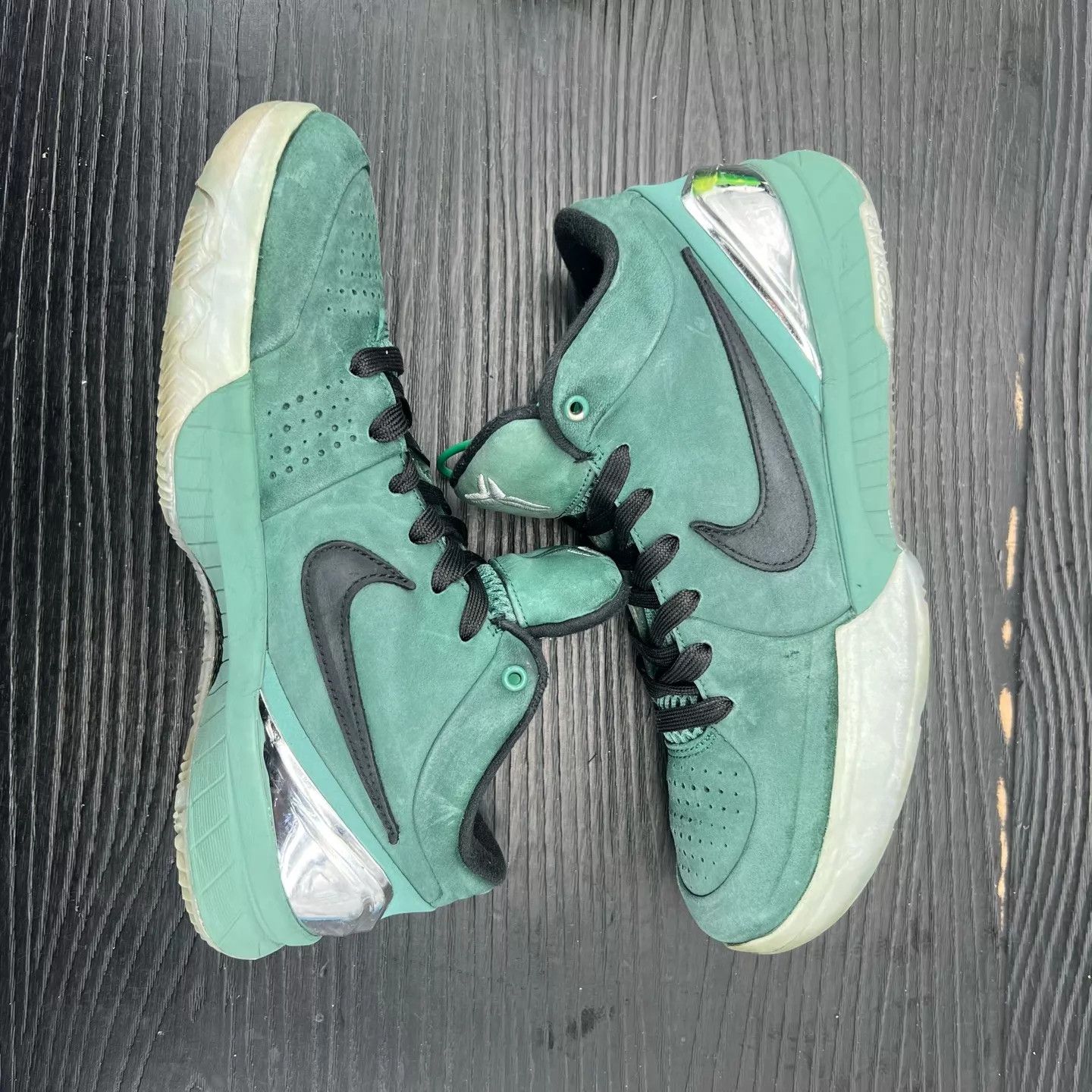 Nike zk4 girl dad green 41 like new original box Size US 8 / EU 41 - 2 Thumbnail