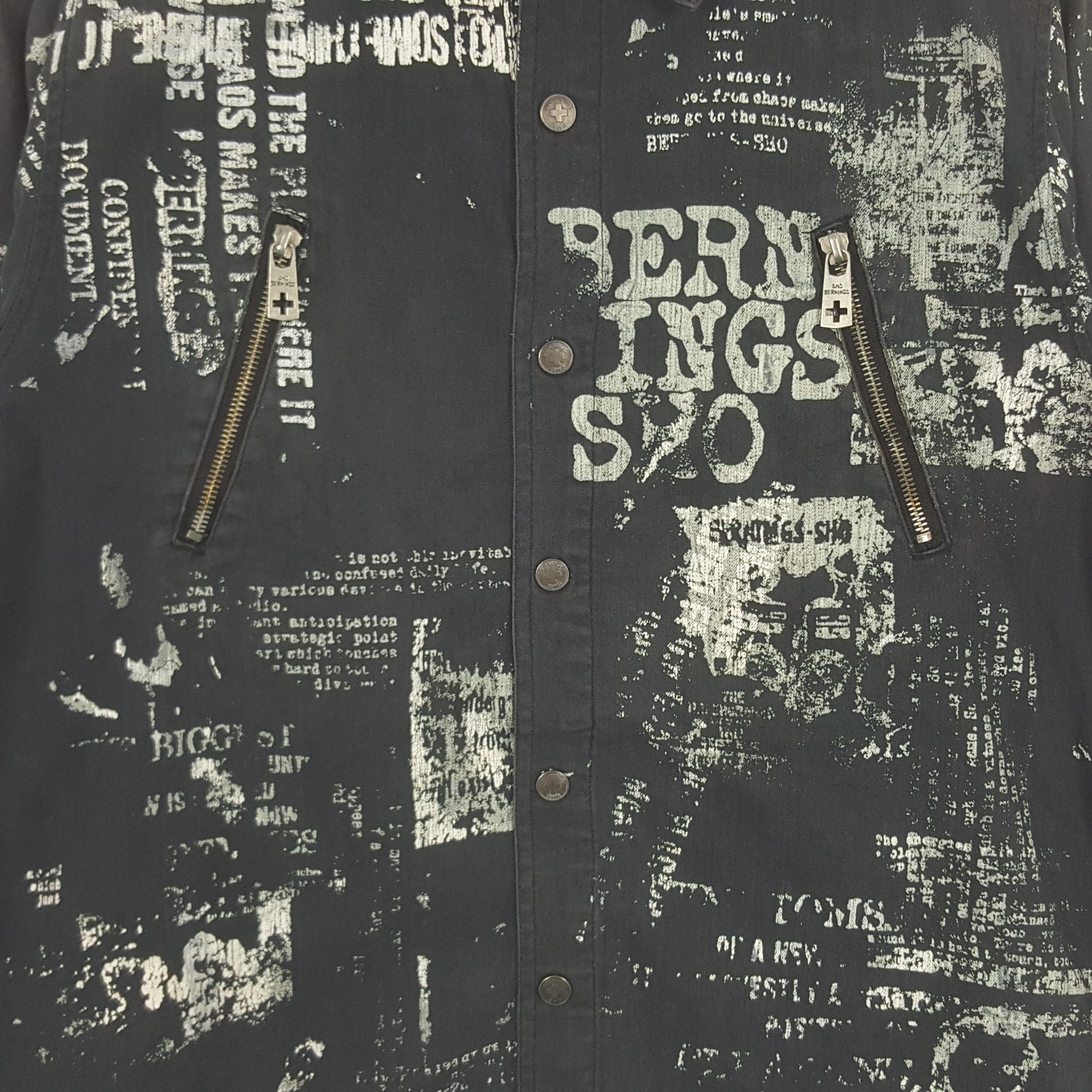 Japanese Brand × Vintage Vintage Bernings Sho Japanese Brand Shirt Jacket C286N16 Size US S / EU 44-46 / 1 - 2 Thumbnail