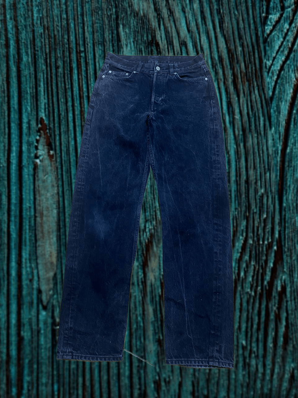 Arket ARKET Denim Jeans Men's Stone Wash Faded Button Fly Pocket Size US 28 / EU 44 - 1 Thumbnail