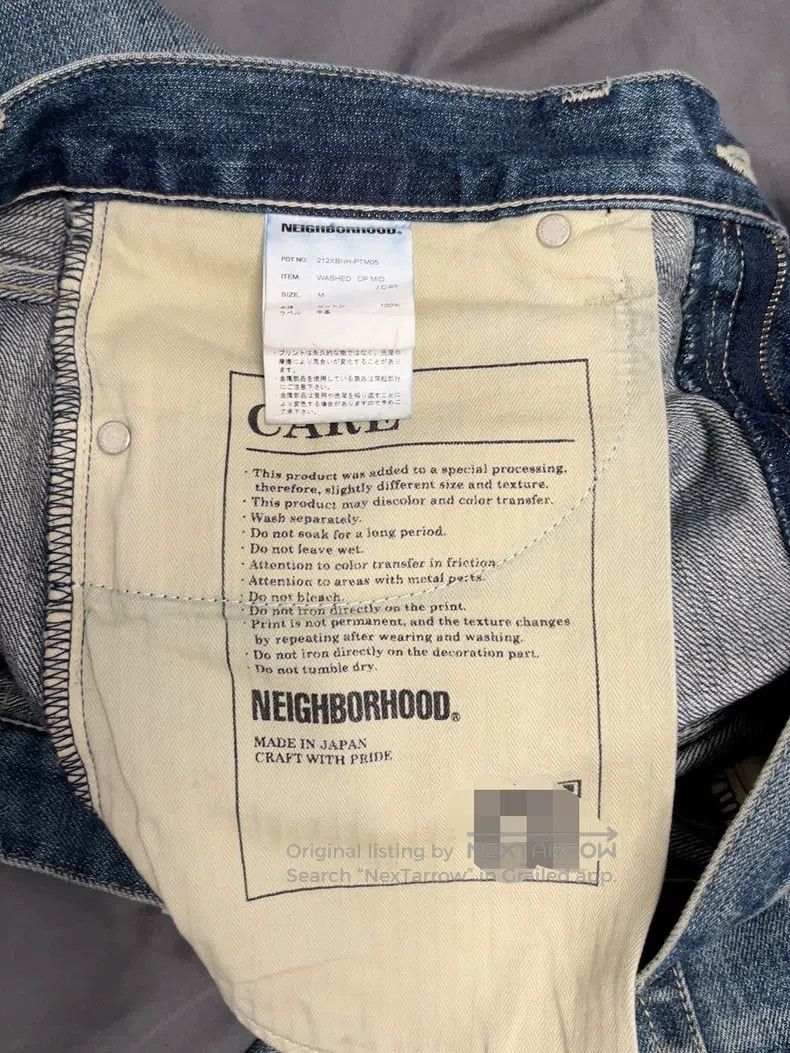 Neighborhood Neighborhood size M Ox King Washed Denim Jeans Size US 27 - 9 Thumbnail