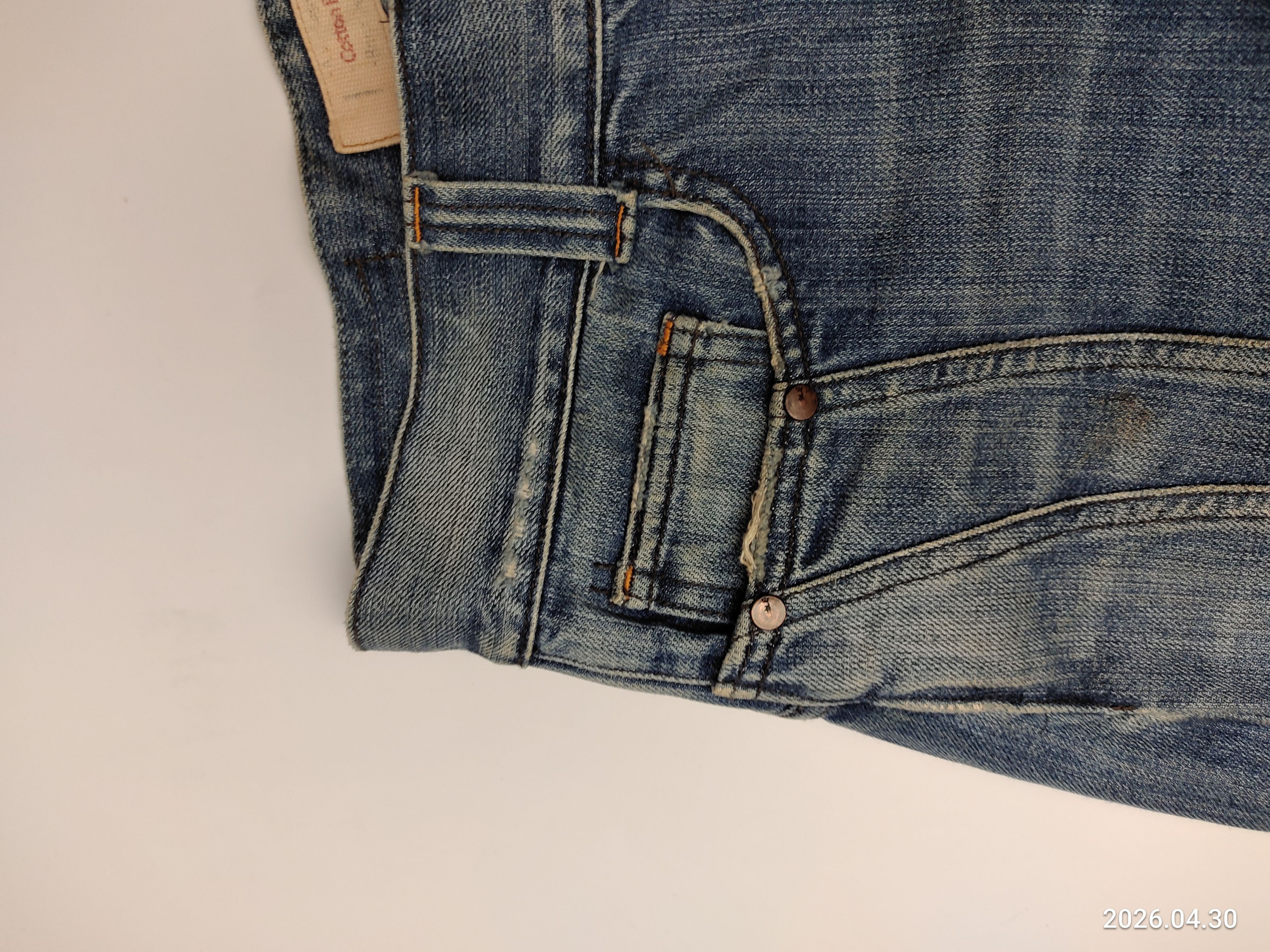 Japanese Brand vtg cotton farm denim Size US 30 / EU 46 - 4 Thumbnail