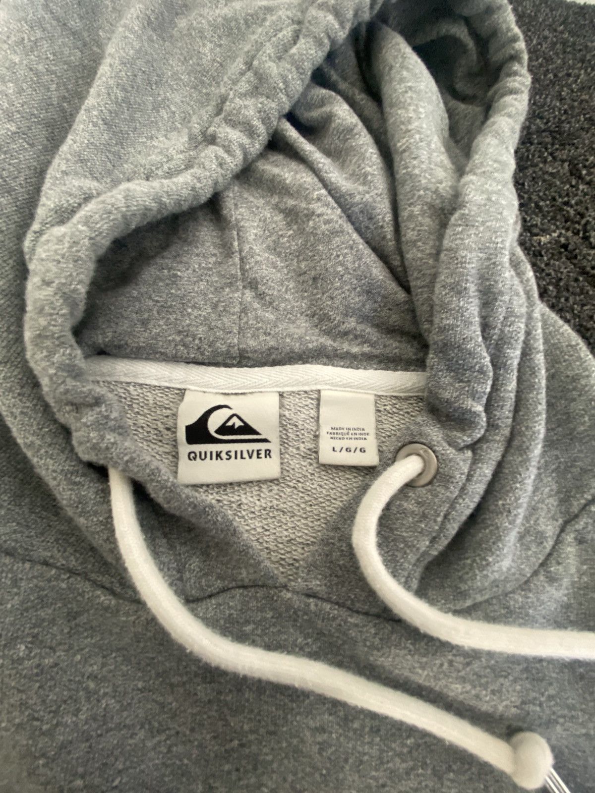 Quiksilver Vintage Quiksliver Hoodie Size US L / EU 52-54 / 3 - 1 Thumbnail