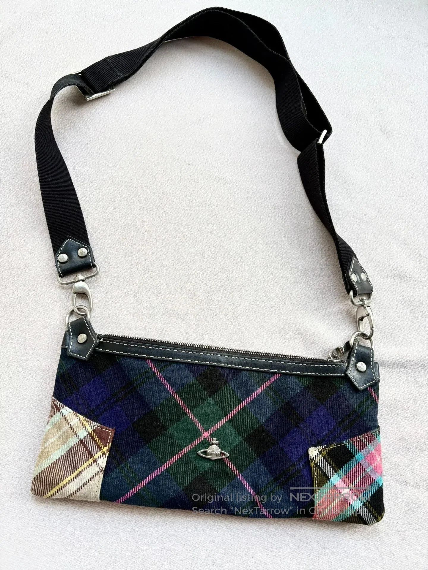 Vivienne Westwood Vivienne Westwood Vintage Plaid Crossbody Bag. Size ONE SIZE - 1 Thumbnail