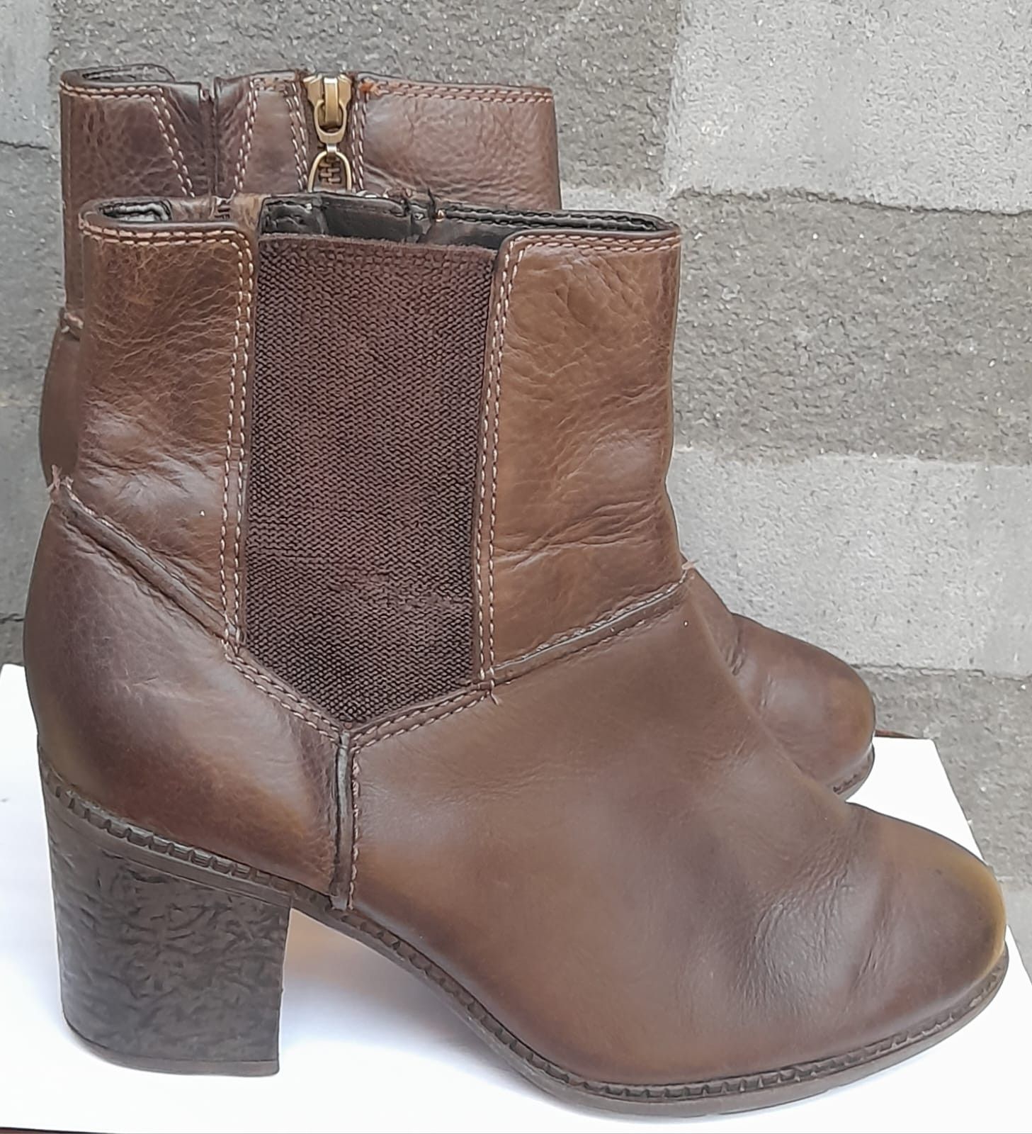 Clarks Clarks Artisan Ankle Boots Size US 6.5 / IT 36.5 - 2 Thumbnail