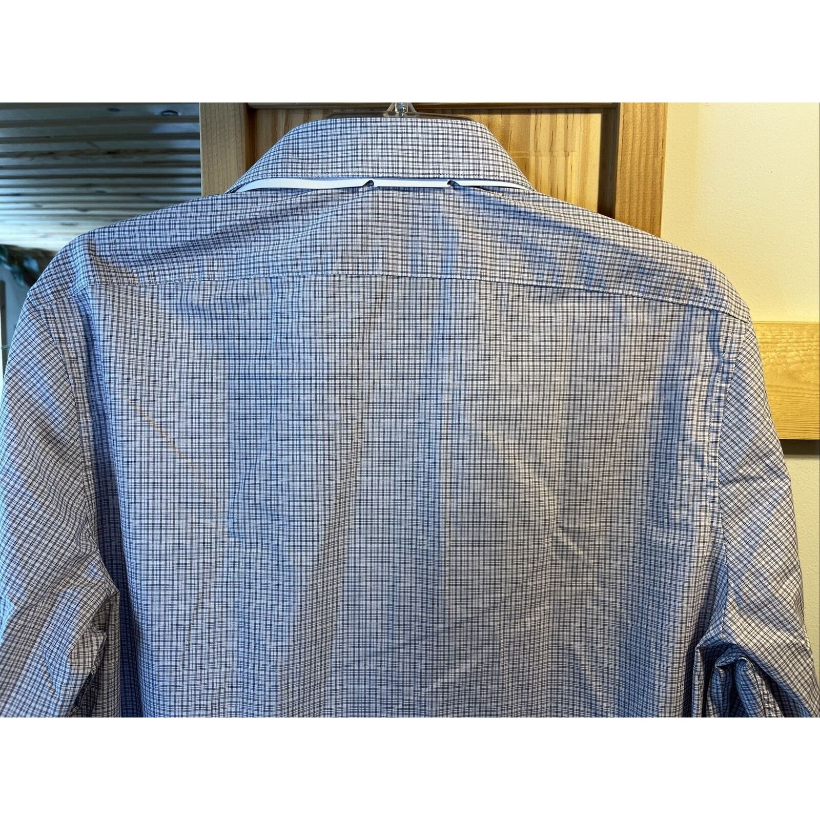 Calvin Klein Calvin Klein Men’s M 15-15.5 32-33 Brown Check Button Shirt Size US M / EU 48-50 / 2 - 14 Thumbnail