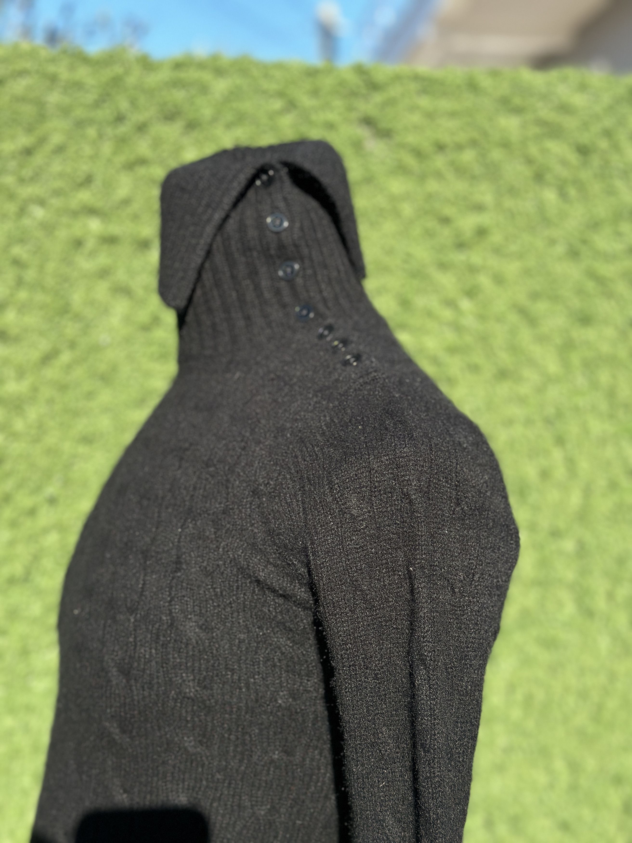 Ralph Lauren Black Label Ralph Lauren Black Label Cable Knit Turtleneck Dress Sz S Size S / US 4 / IT 40 - 7 Thumbnail