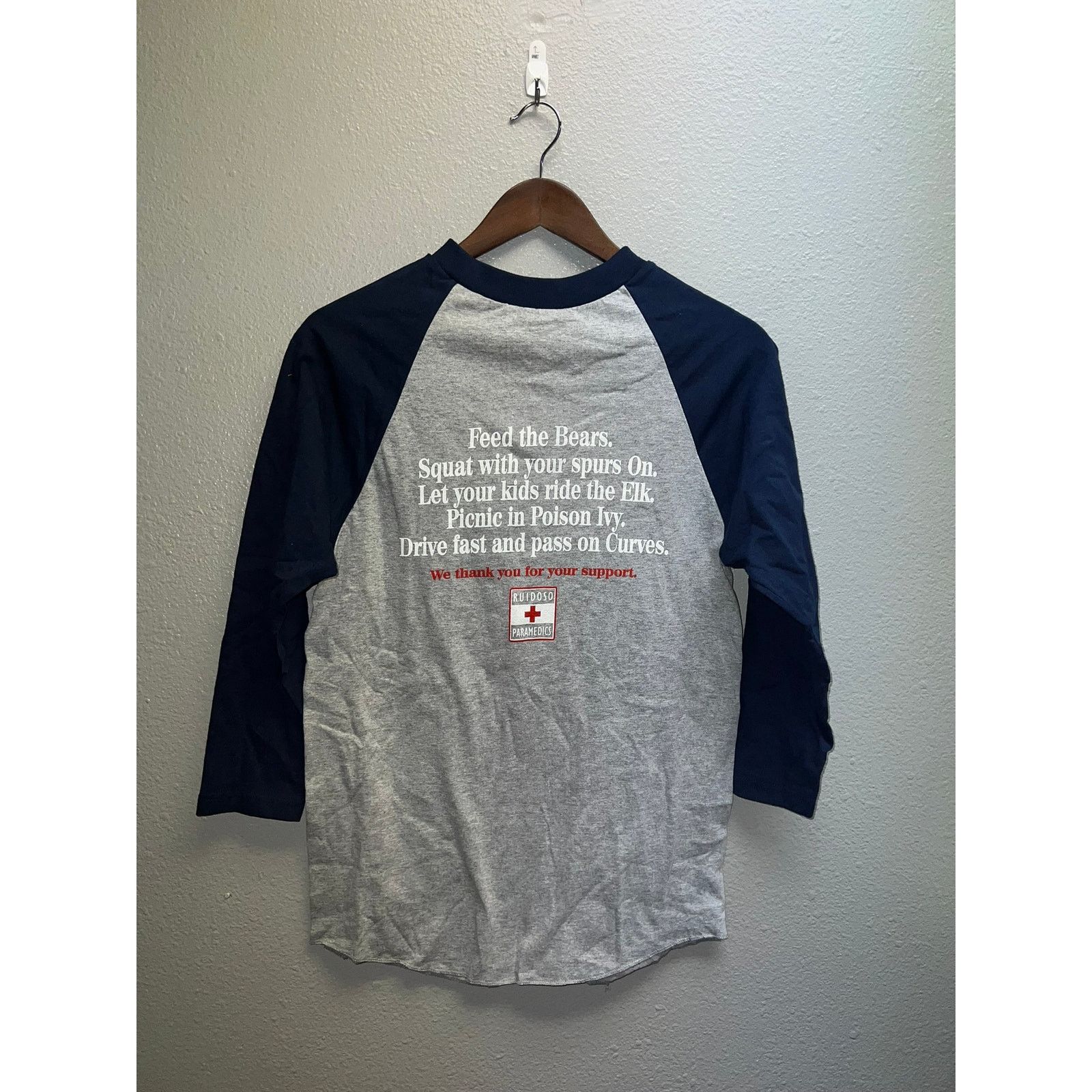 Vintage Vintage Ruidoso Paramedics Shirt Medic Humor Long Sleeve S Size US S / EU 44-46 / 1 - 1 Thumbnail