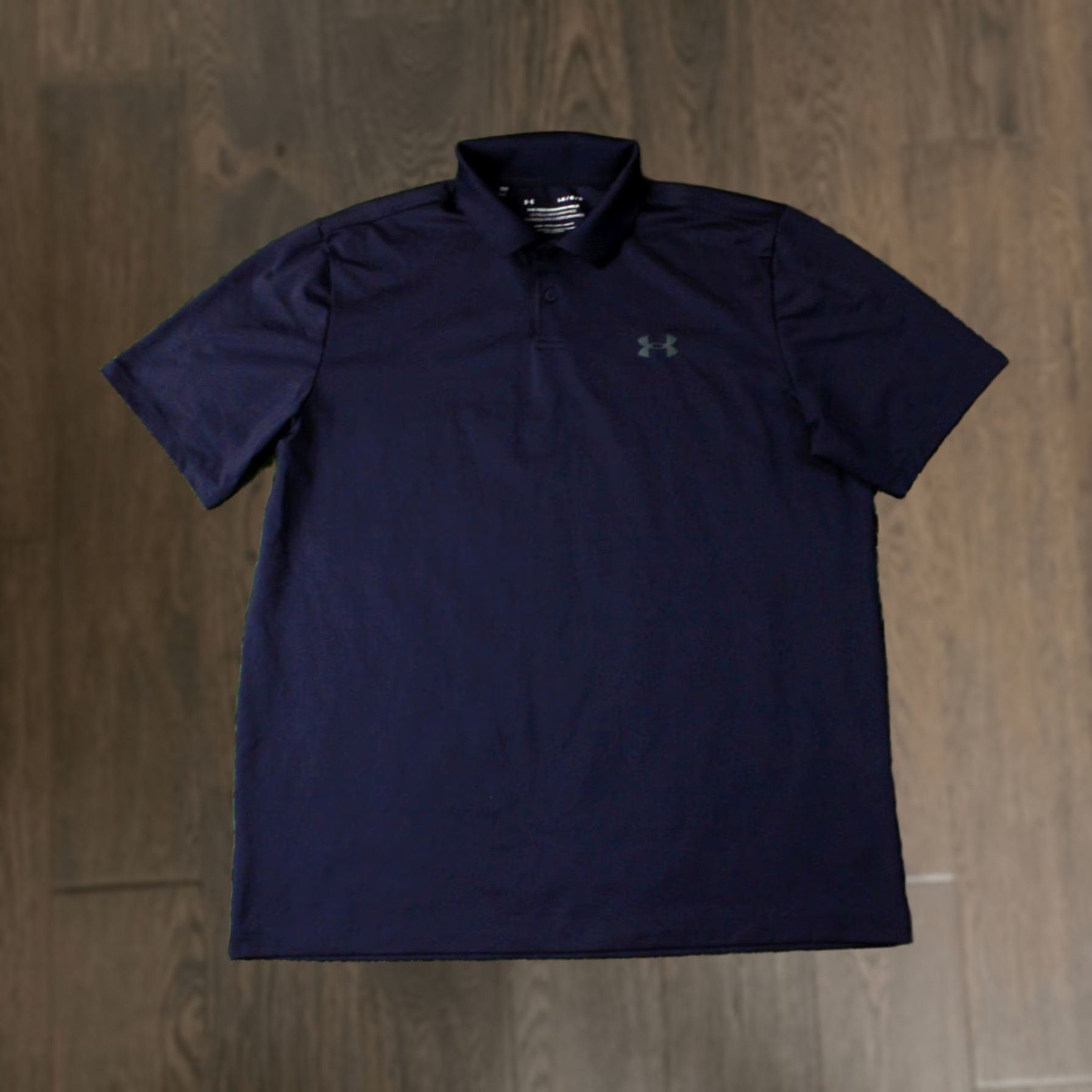 Under Armour Under Armour Performance Polo Shirt Navy Blue 2023 Mens L Short Sleeve Polo Shirt Jersey Polo Shirt Size US L / EU 52-54 / 3 - 1 Thumbnail