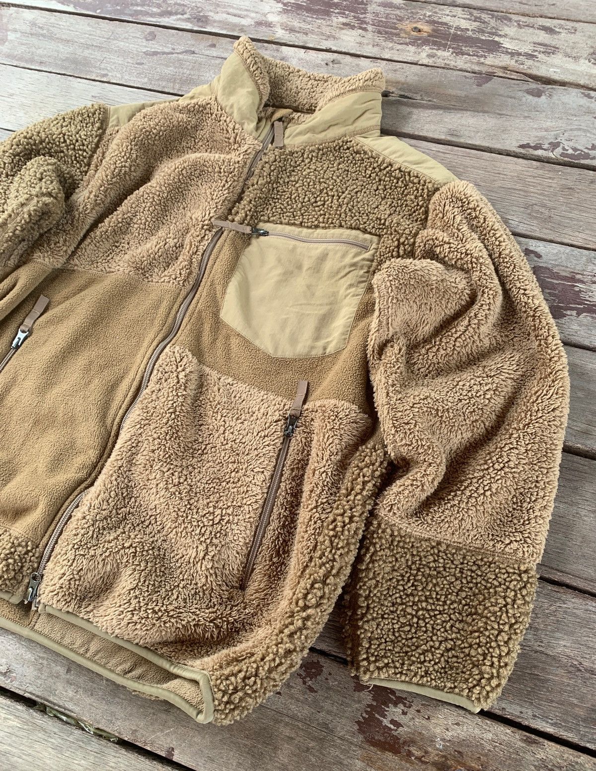 Engineered Garments × Japanese Brand Engineered Garment x Ut Japan fleece sherpa jacket Size US L / EU 52-54 / 3 - 4 Thumbnail