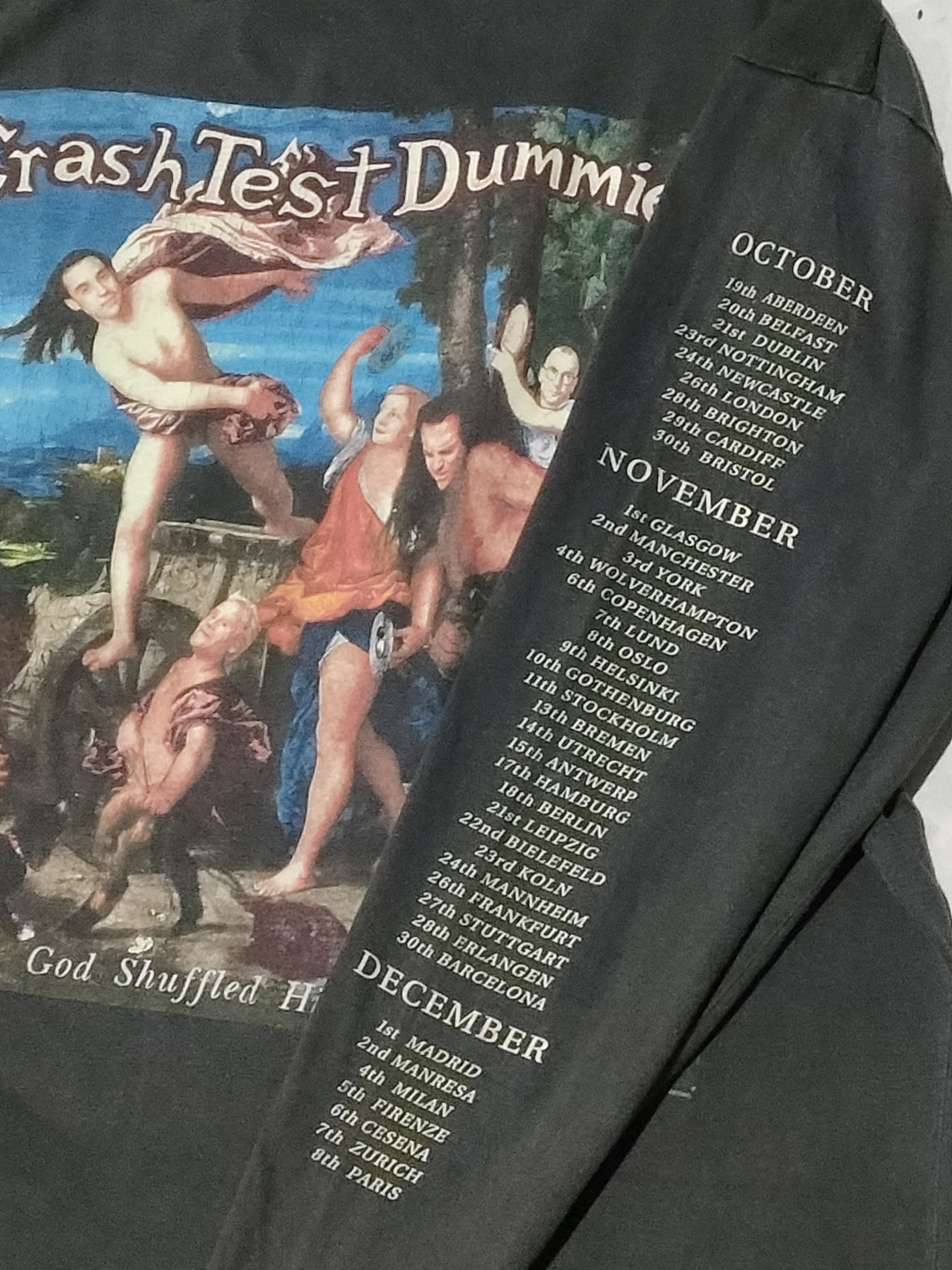 Band Tees × Vintage Crash Test Dummies Longsleeve Size US XL / EU 56 / 4 - 9 Thumbnail