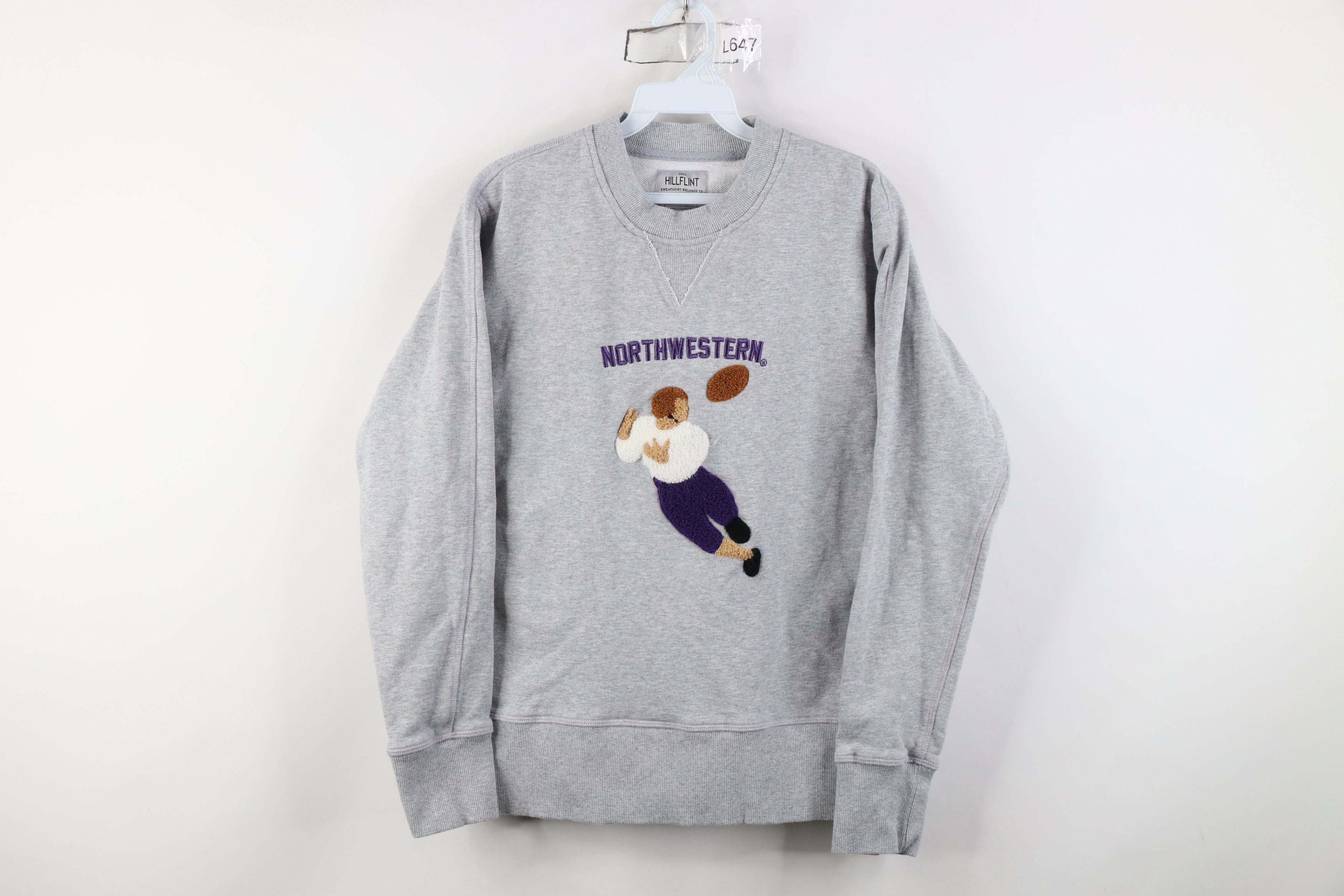Hillflint Hillflint Patch Northwestern University Football Sweatshirt Size S / US 4 / IT 40 - 1 Thumbnail