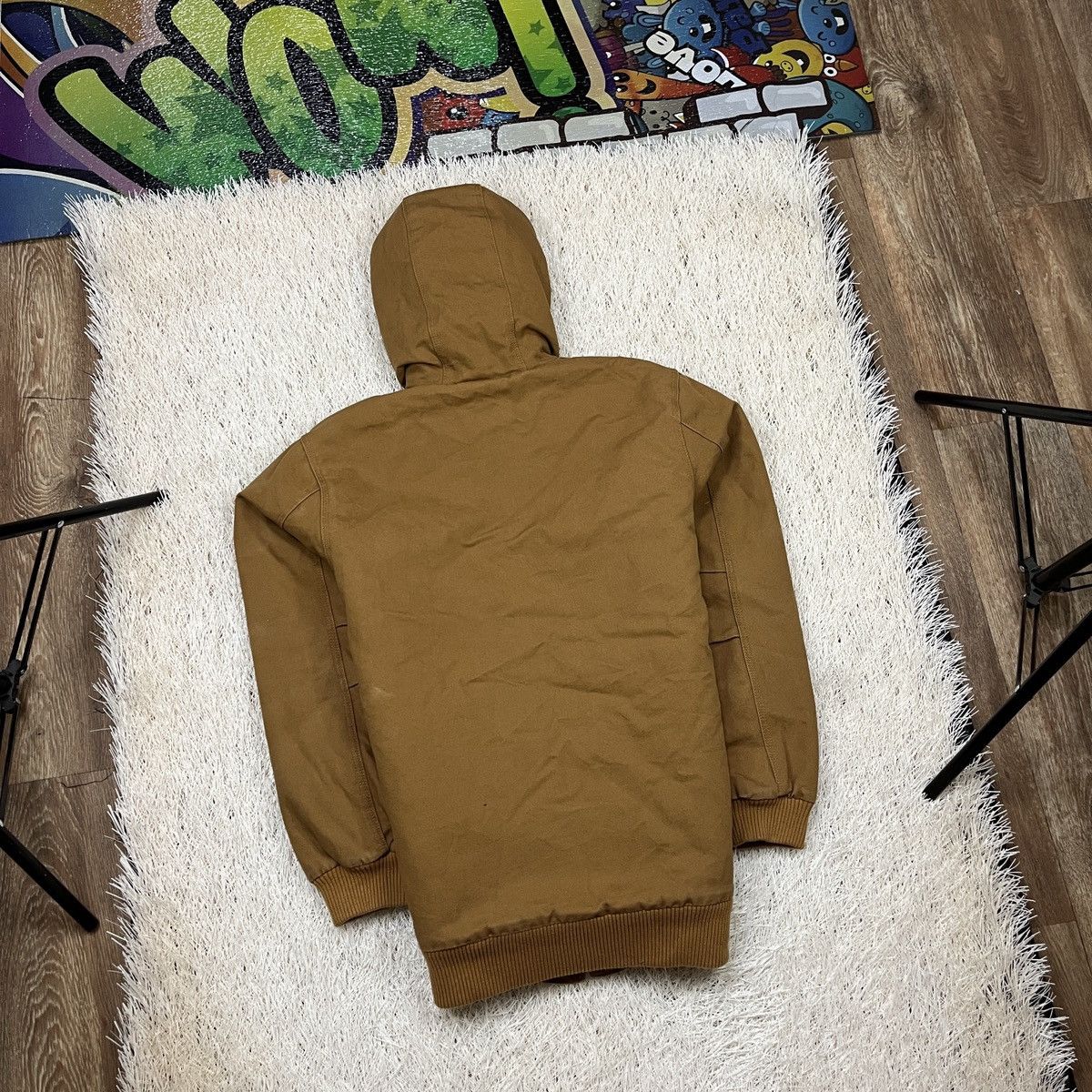Carhartt Carhartt Active Jacket Hooded Full Zip Coat Youth XL Mens S Size US S / EU 44-46 / 1 - 2 Thumbnail