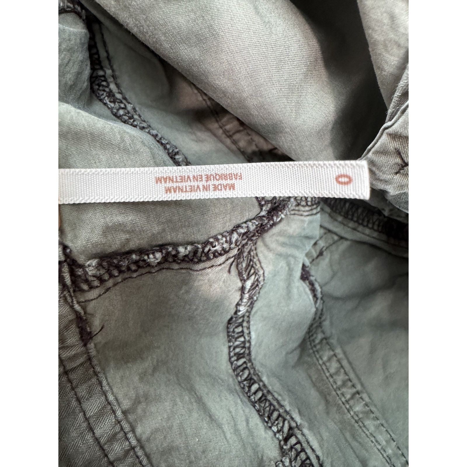 Free People Free People The Thing Is Low Rise Utility Cargo Pants Gray 0 Size 25" / US 0 / IT 36 - 12 Thumbnail