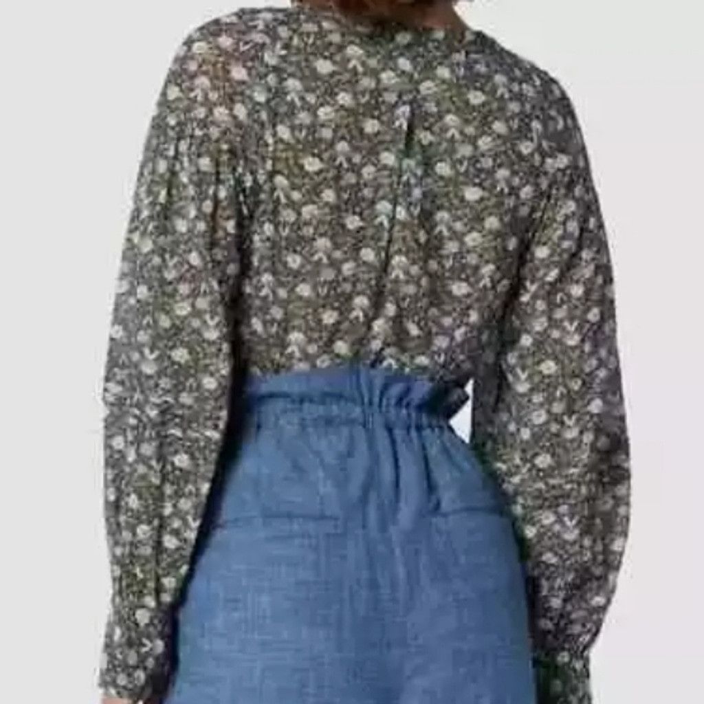 Joie NWT Joie Talma Ballon Sleeve sweetheart floral blouse sz S Size S / US 4 / IT 40 - 3 Thumbnail