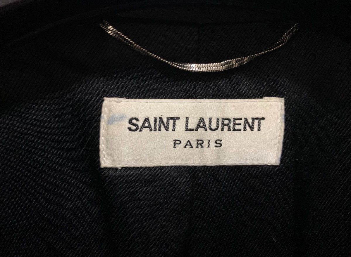 Saint Laurent Paris Saint Laurent Paris FW14 Leo & Leather Jacket Sz.48 Size US M / EU 48-50 / 2 - 6 Thumbnail