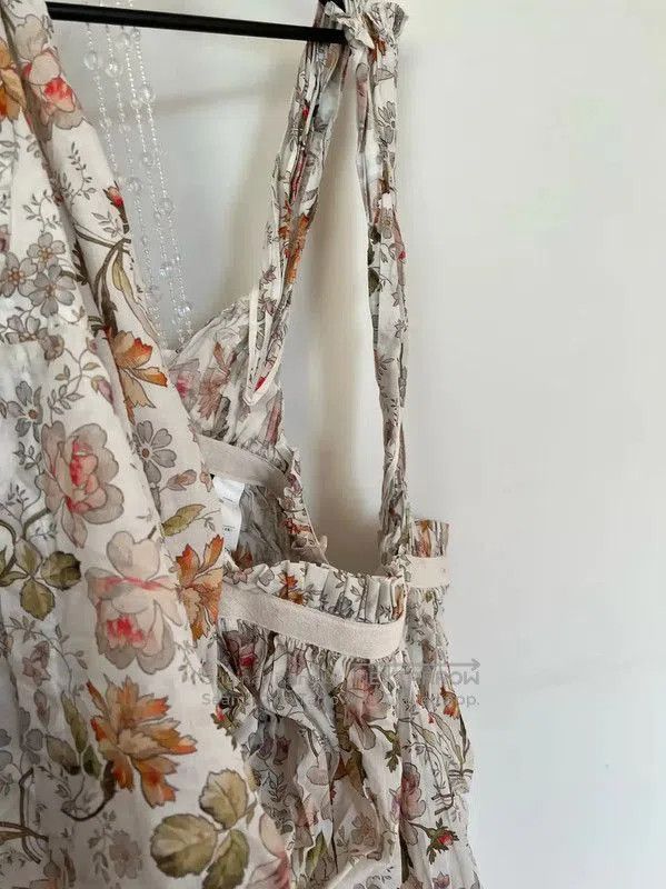 Comme des Garcons COMME des GARÇONS Floral Print Cotton Skirt . Size 23" - 6 Thumbnail