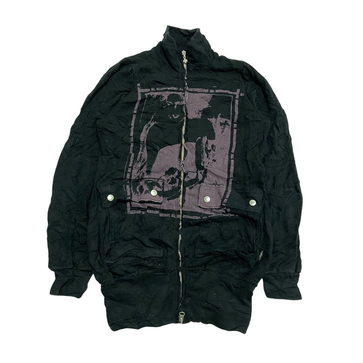 Hysteric Glamour Hysteric Glamour x Destroy All Monsters zip up