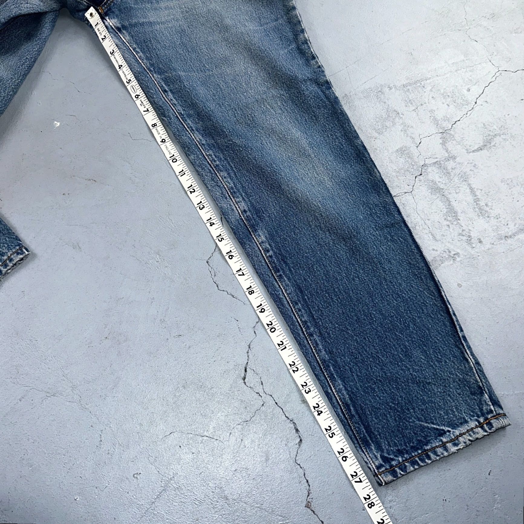 Levi's VINTAGE Levi's 501 Jeans Women 25x27 Blue High Rise Tapered 90s USA Denim Casual Size 42" / US 20 - 6 Thumbnail