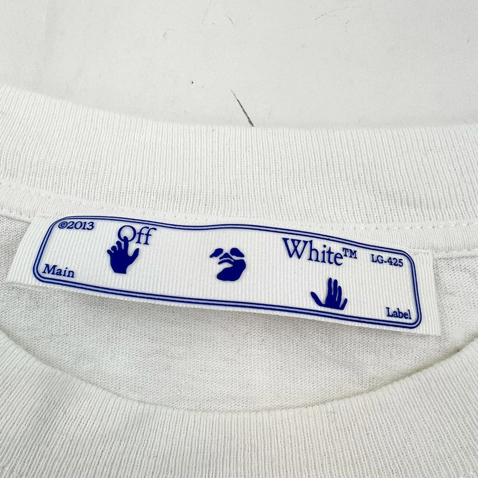 Off-White Off-White Spray Arrows T-Shirt White Size US M / EU 48-50 / 2 - 5 Thumbnail