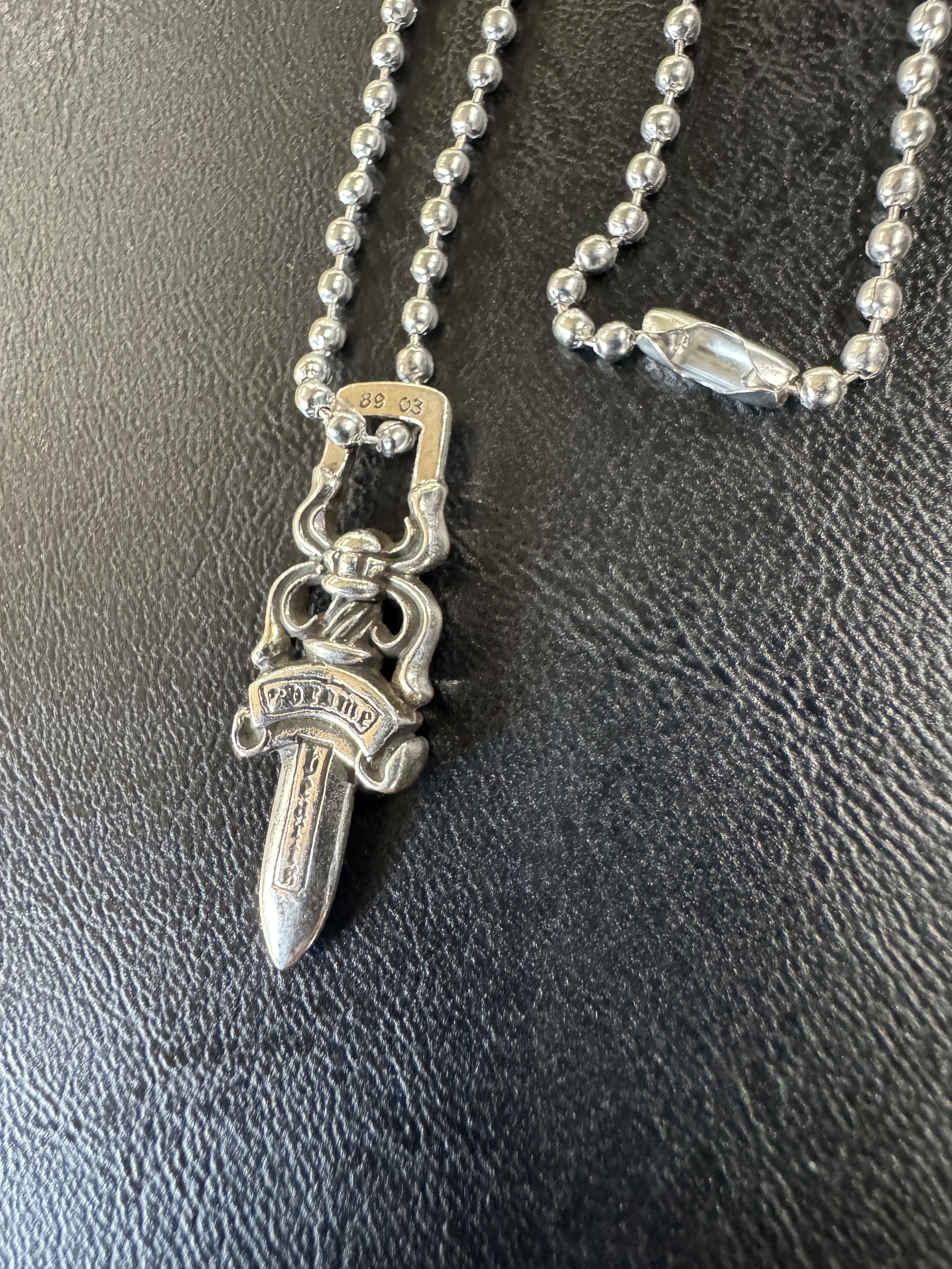 Chrome Hearts Dagger Necklace Size ONE SIZE - 3 Thumbnail