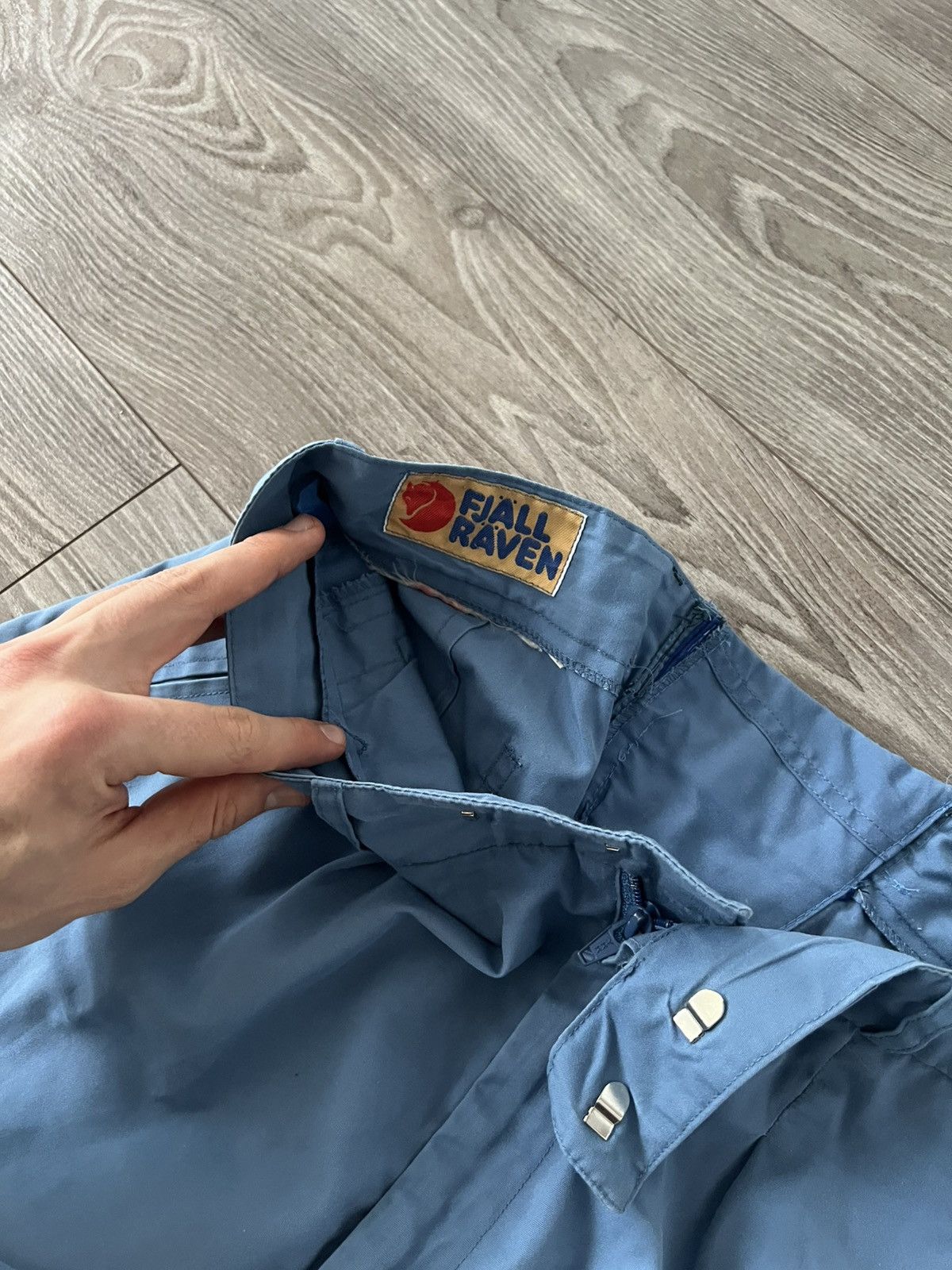 Fjallraven × Vintage ‼️Vintage Fjallraven Leather Logo Cargo Forest Utility Pants‼️ Size US 36 / EU 52 - 19 Thumbnail