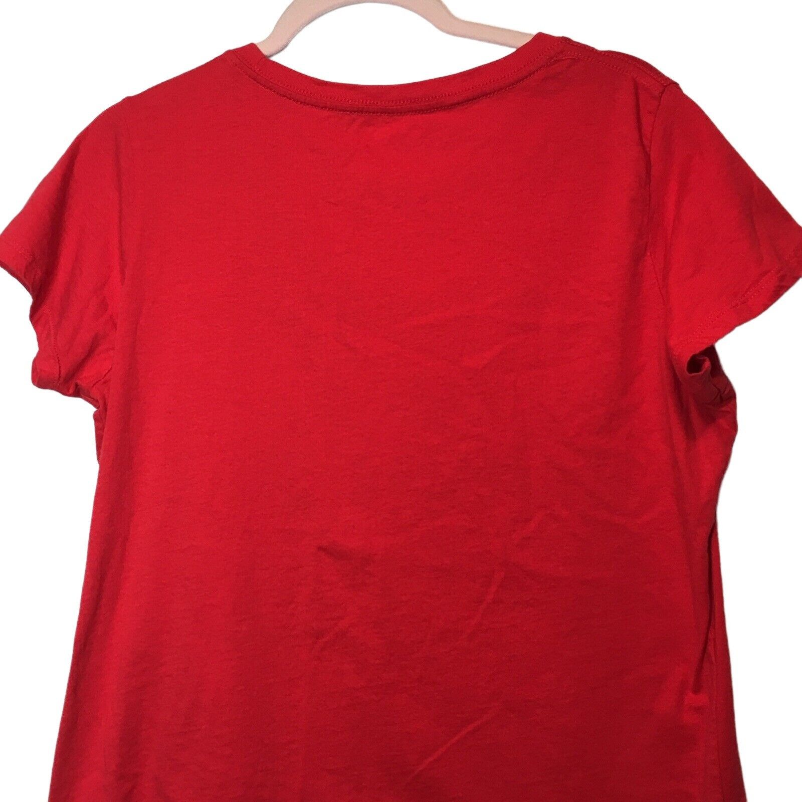 Other Holiday Time Red Bah Humbug Cat Christmas T-Shirt XL u Size XL / US 12-14 / IT 48-50 - 5 Thumbnail