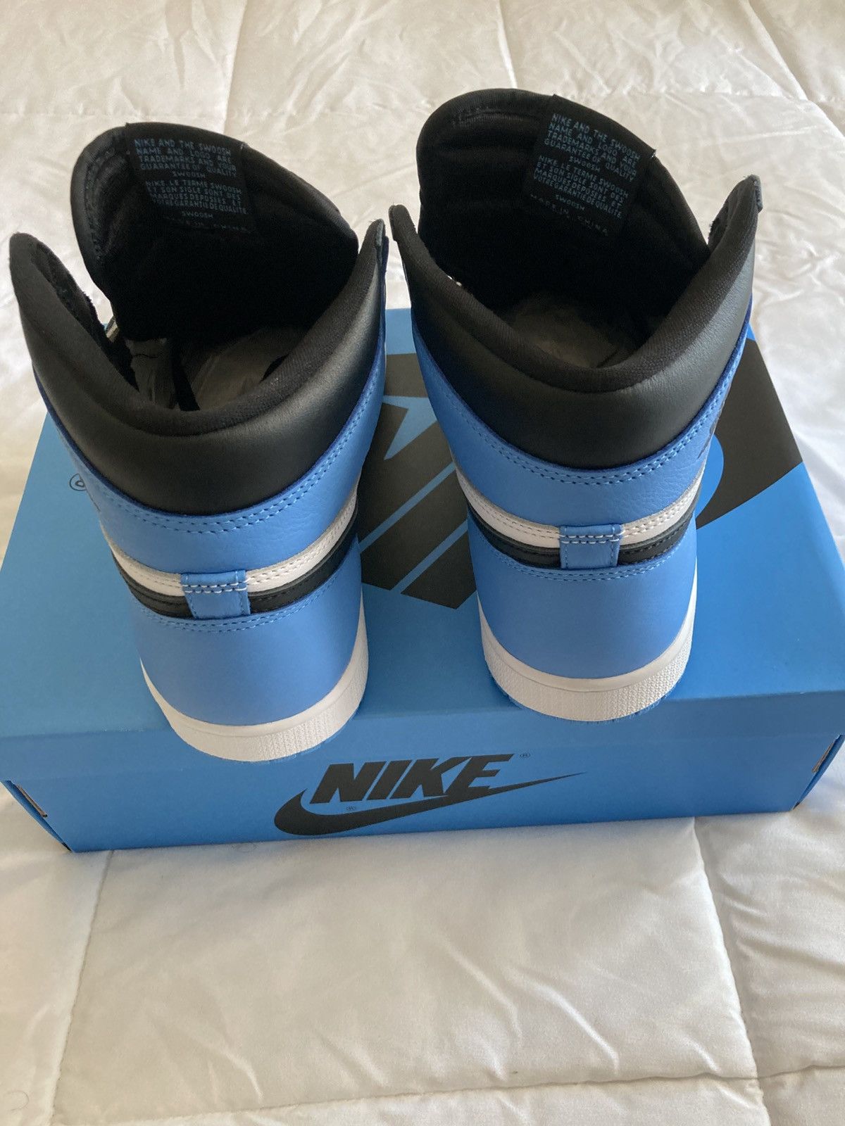 Jordan Brand Jordan 1 High UNC Toe Size US 8.5 / EU 41-42 - 5 Thumbnail