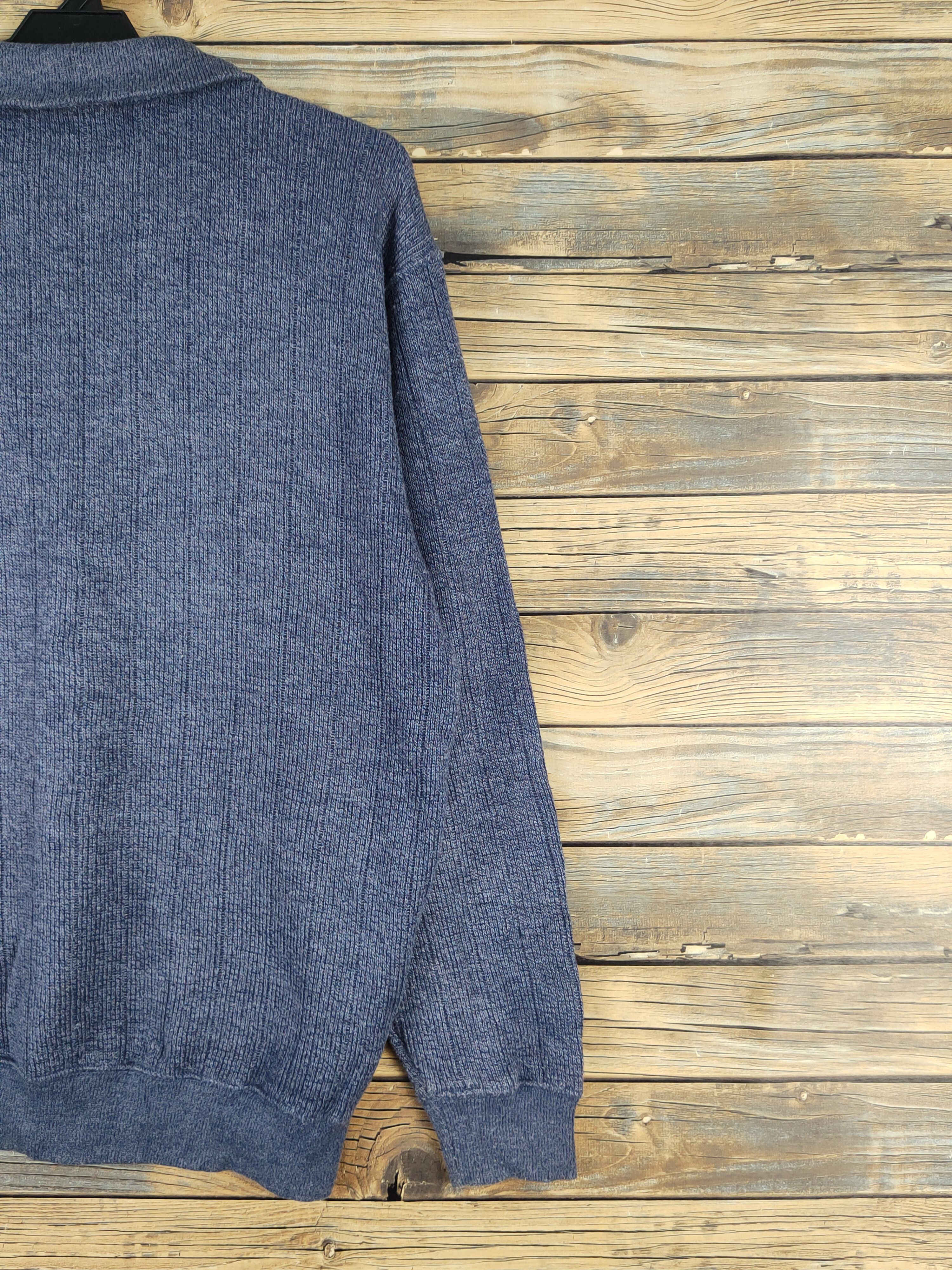 Renoma Renoma Blue Knitwear Sweatshirts #W1343 Size US M / EU 48-50 / 2 - 11 Thumbnail
