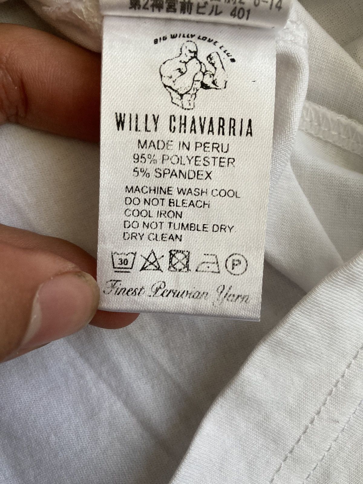 Willy Chavarria New SS20 Willy Chavarria Chenille Logo Puff Print 2020 Big Size US M / EU 48-50 / 2 - 8 Thumbnail