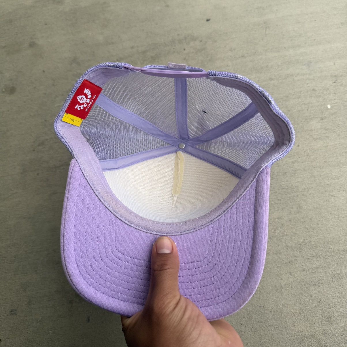 Icecream ICE CREAM TRUCK STOP HAT (PURPLE / LAVENDER FROST) Size ONE SIZE - 7 Thumbnail