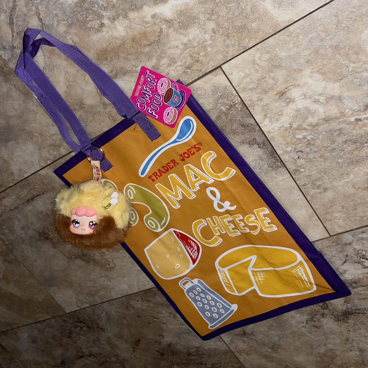 Other Trader Joe’s Comfort Food Bag + Honey Drop Plush Figure Size ONE SIZE - 2 Thumbnail