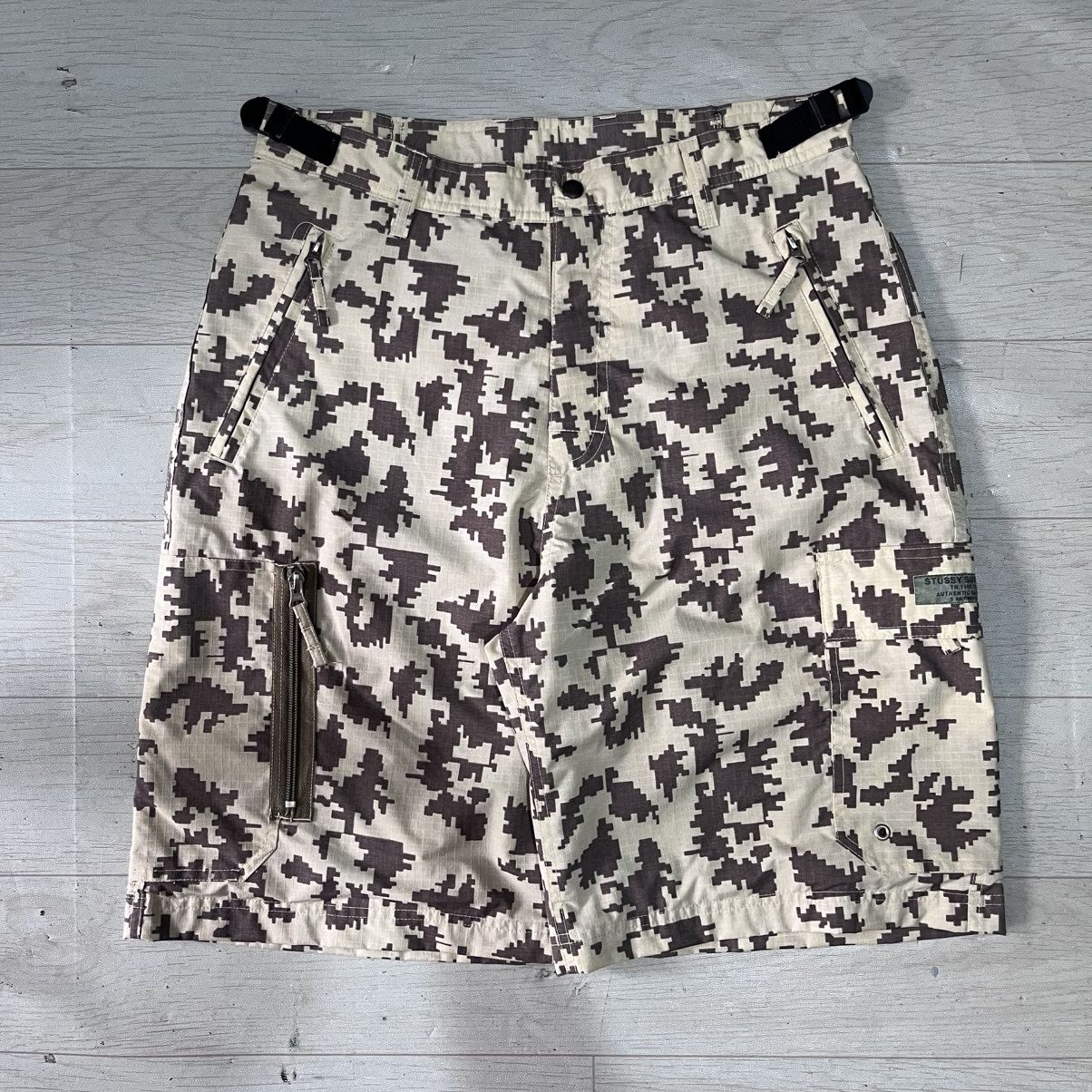 Stussy Vintage Stussy Surplus Digicamo Shorts Size US 34 / EU 50 - 1 Thumbnail