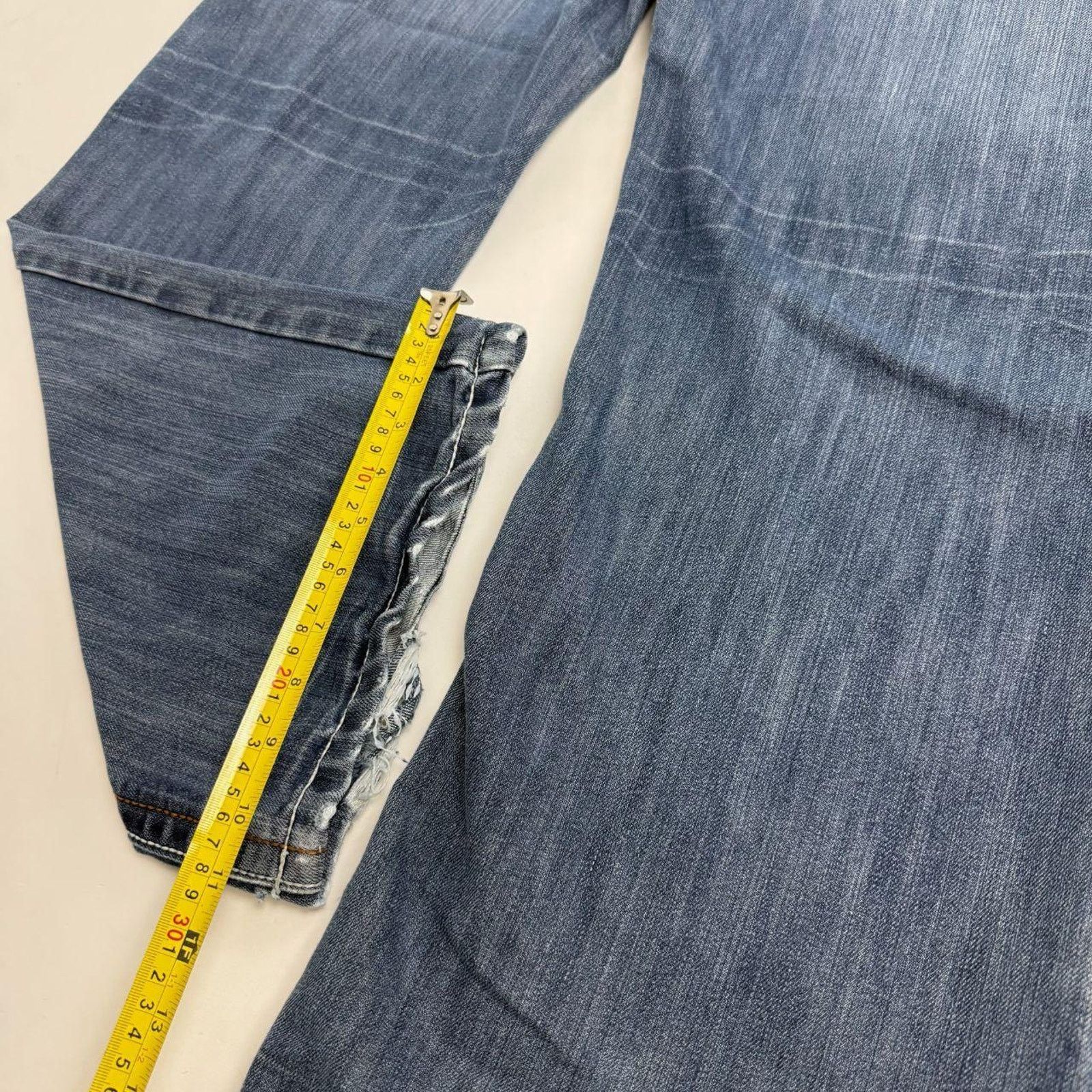 Ecko Unltd. × JNCO × Vintage Vintage y2k distressed baggy grunge faded archive rare jeans Size US 38 / EU 54 - 4 Thumbnail