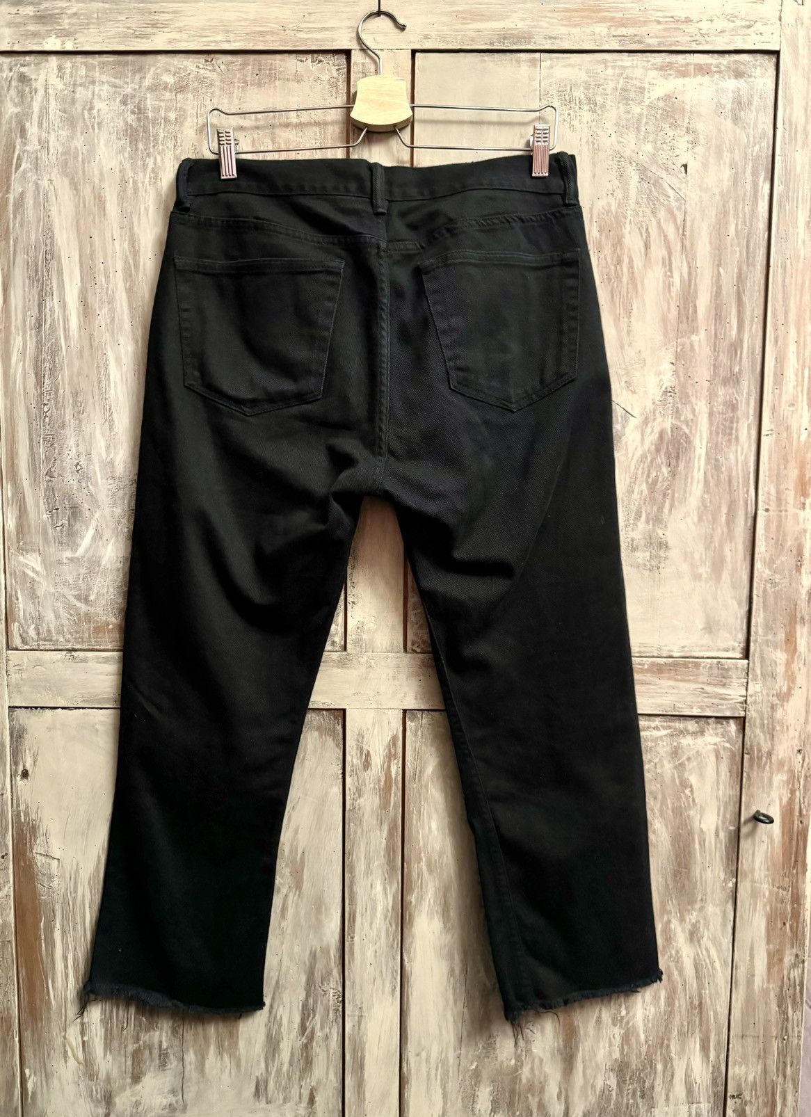 Our Legacy our legacy black cropped denim pants 32 us Size US 32 / EU 48 - 9 Thumbnail