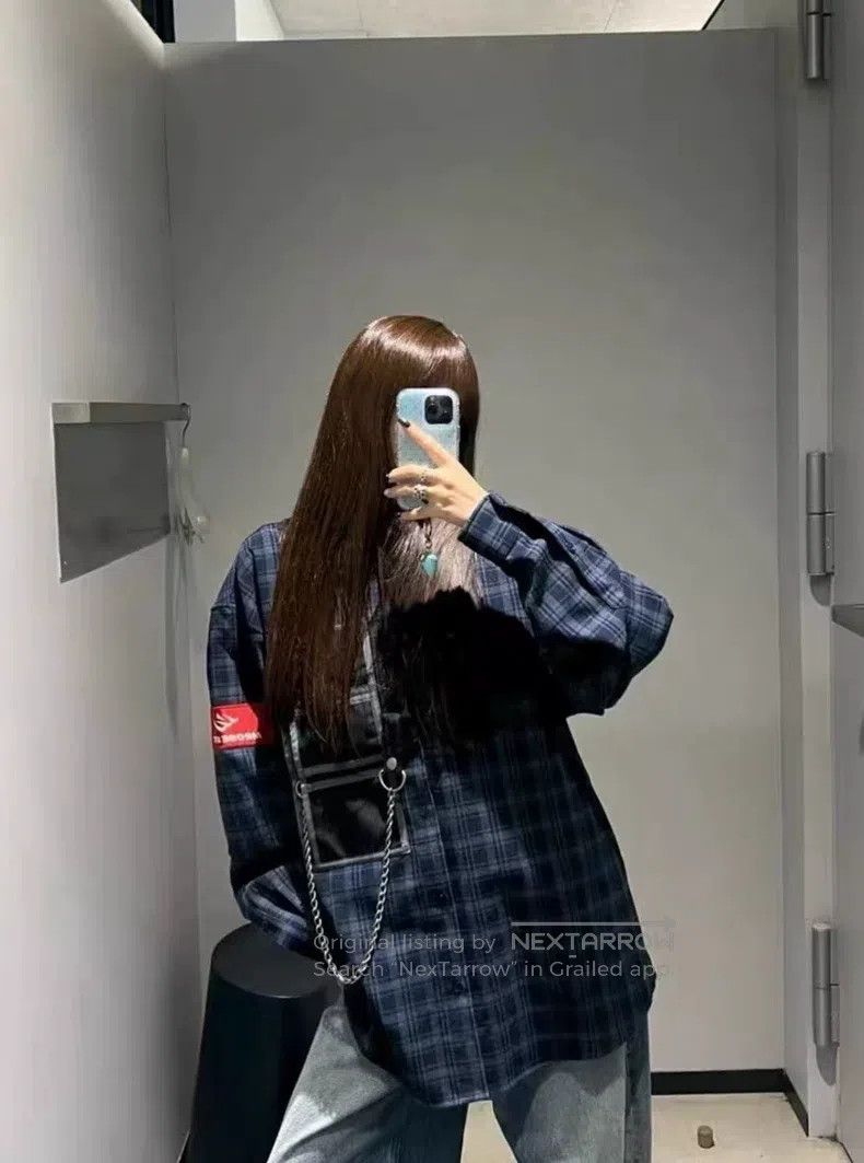 Martine Rose Martine Rose 25fw plaid chain shirt jacket Size US XS / EU 42 / 0 - 5 Thumbnail