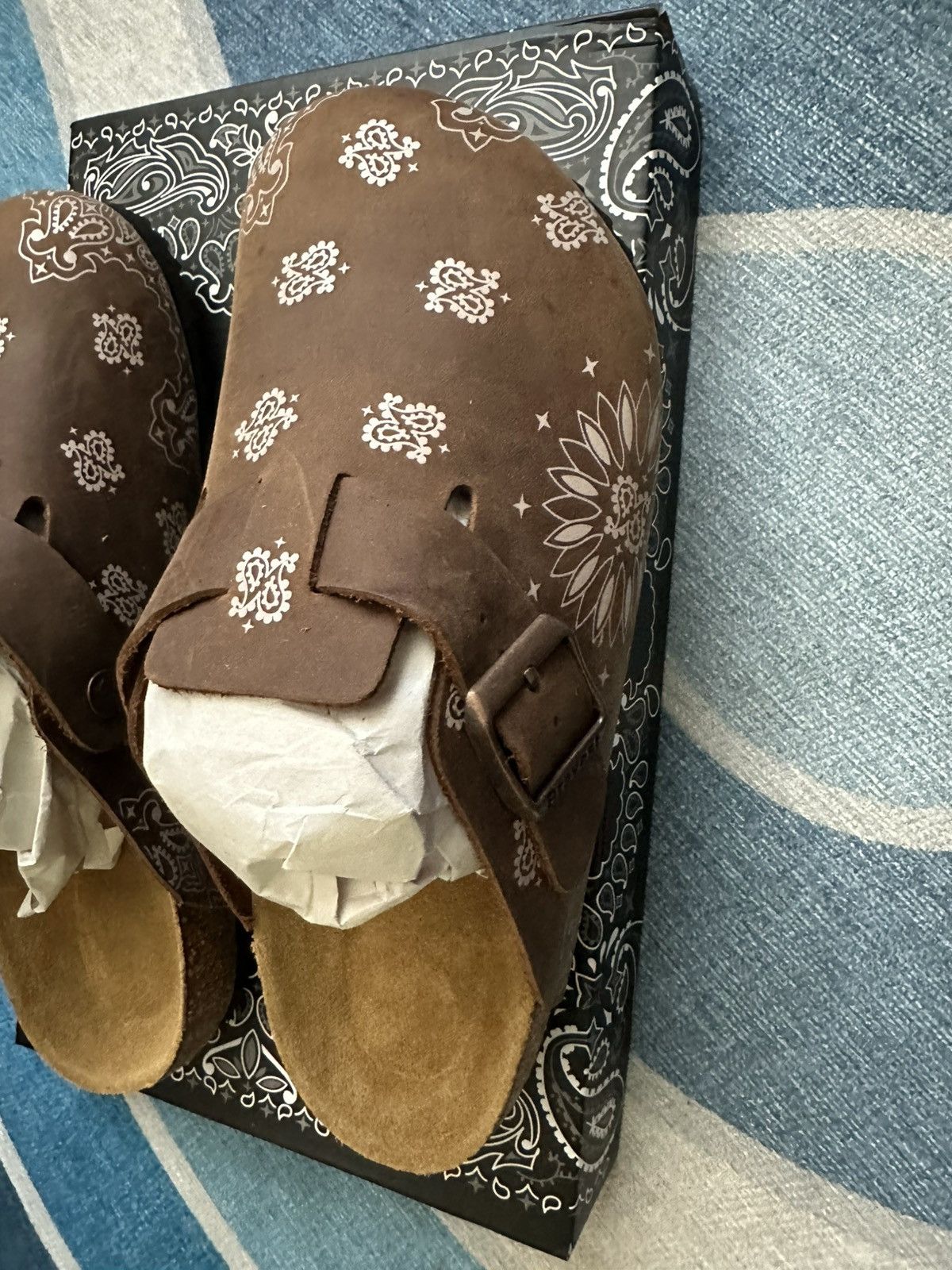 Bravest Studios Bravest Studios Mocha Paisley Mule Size US 7 / EU 40 - 6 Thumbnail
