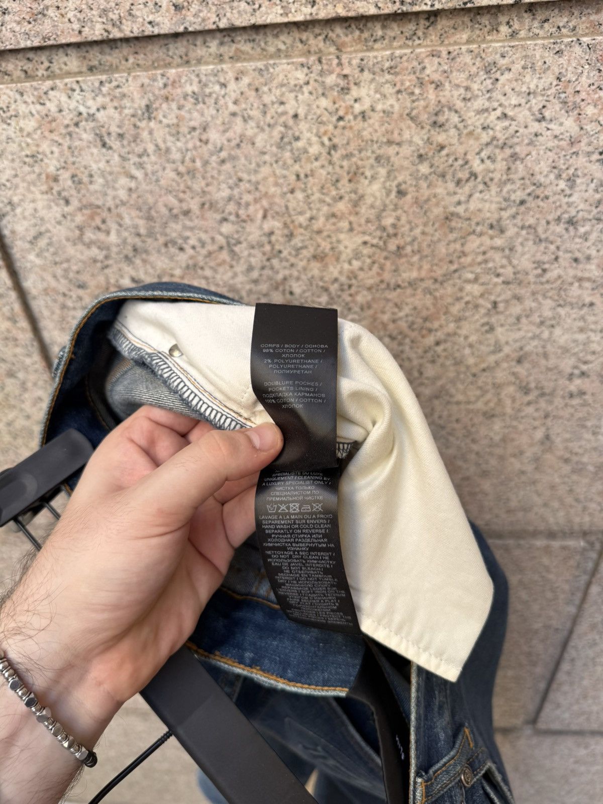 Balmain Balmain Paris Slim Fit Denim – Size 32 Size US 32 / EU 48 - 10 Thumbnail