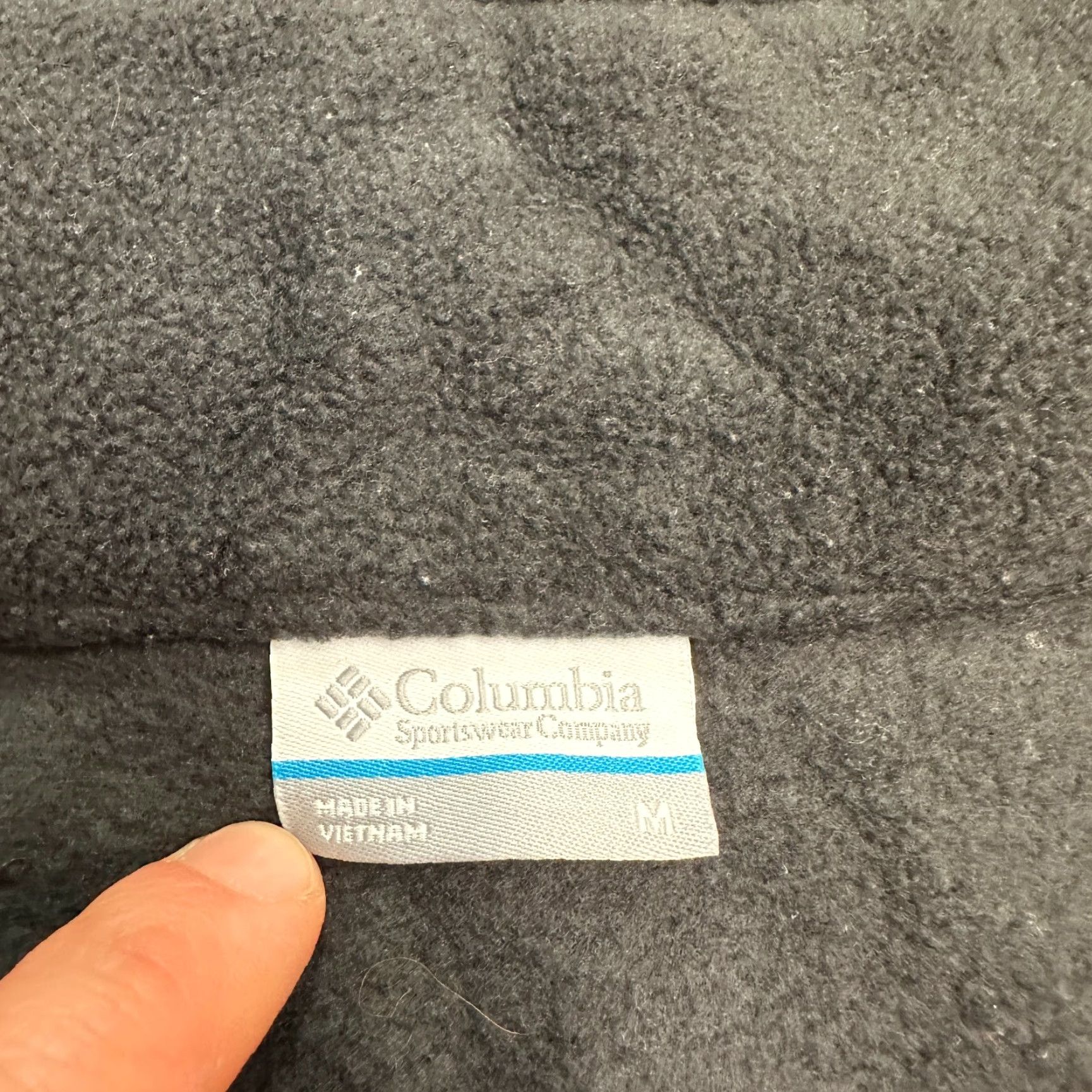 Vintage Columbia Steens Mountain Fleece Vest Mens Medium Black Full Zip Outdoor Hiking Size US M / EU 48-50 / 2 - 6 Thumbnail