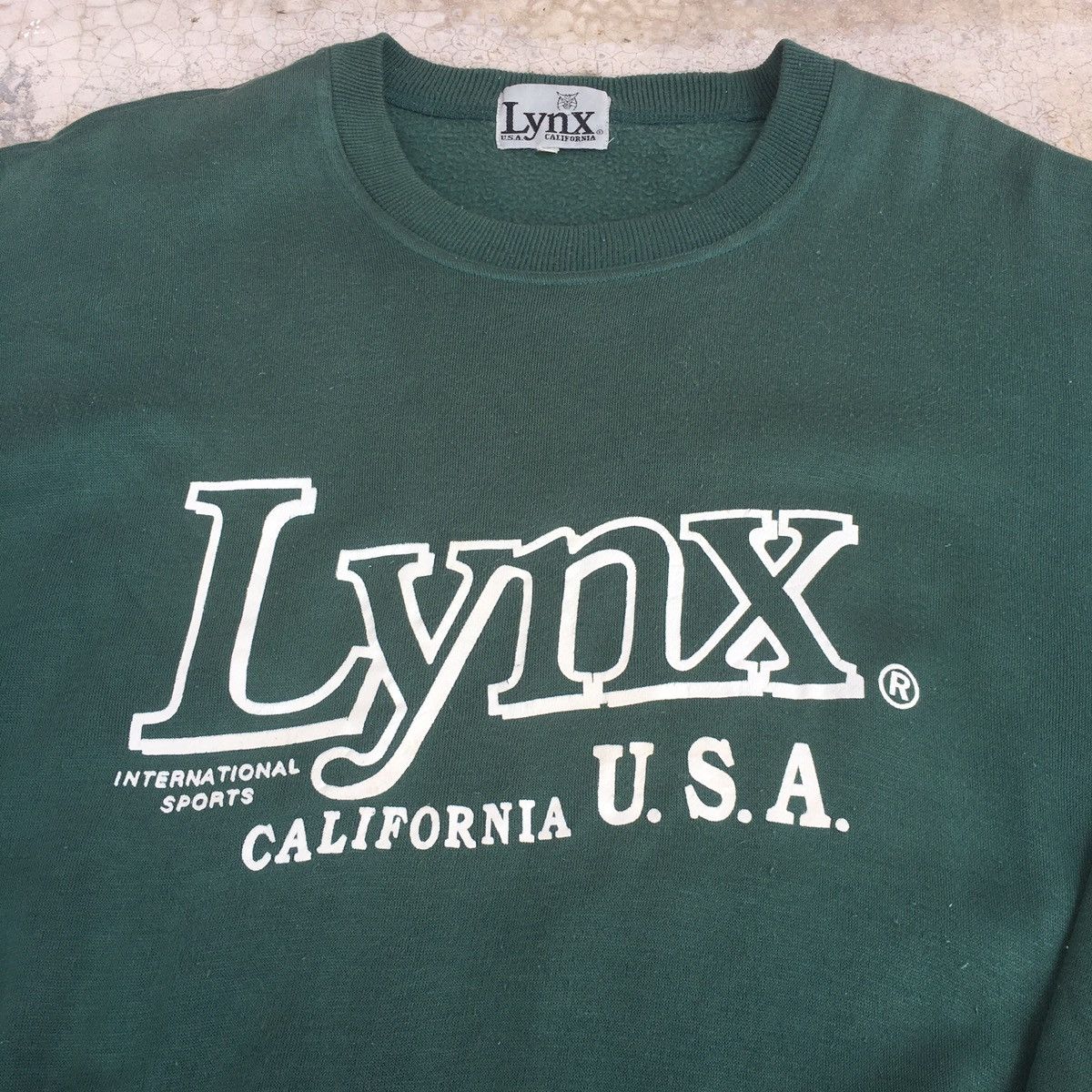 Vintage Vintage Lynx California Crewneck Size US L / EU 52-54 / 3 - 2 Thumbnail