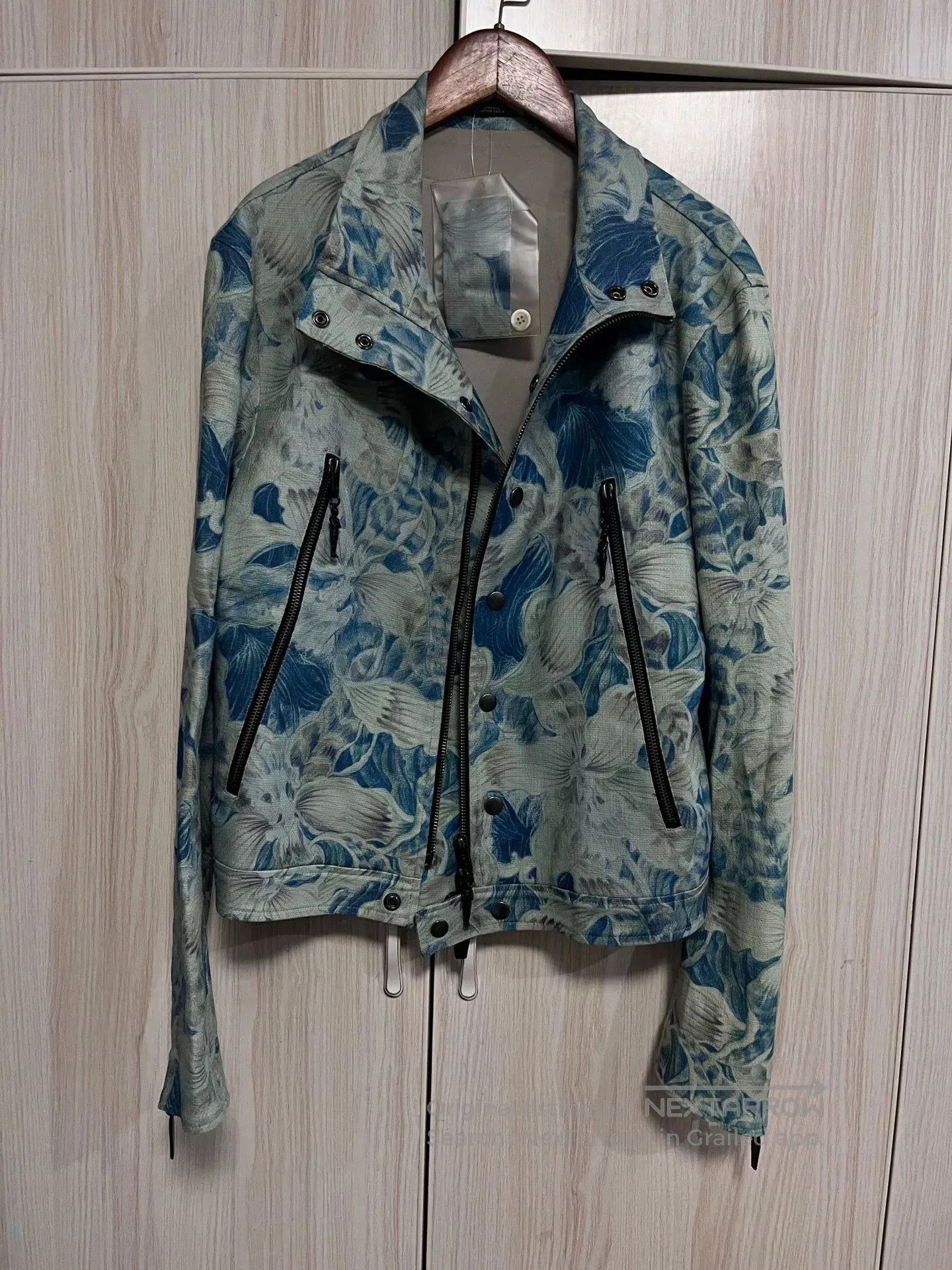 Yohji Yamamoto Yohji Yamamoto Floral Motorcycle Jacket. Size US M / EU 48-50 / 2 - 6 Thumbnail